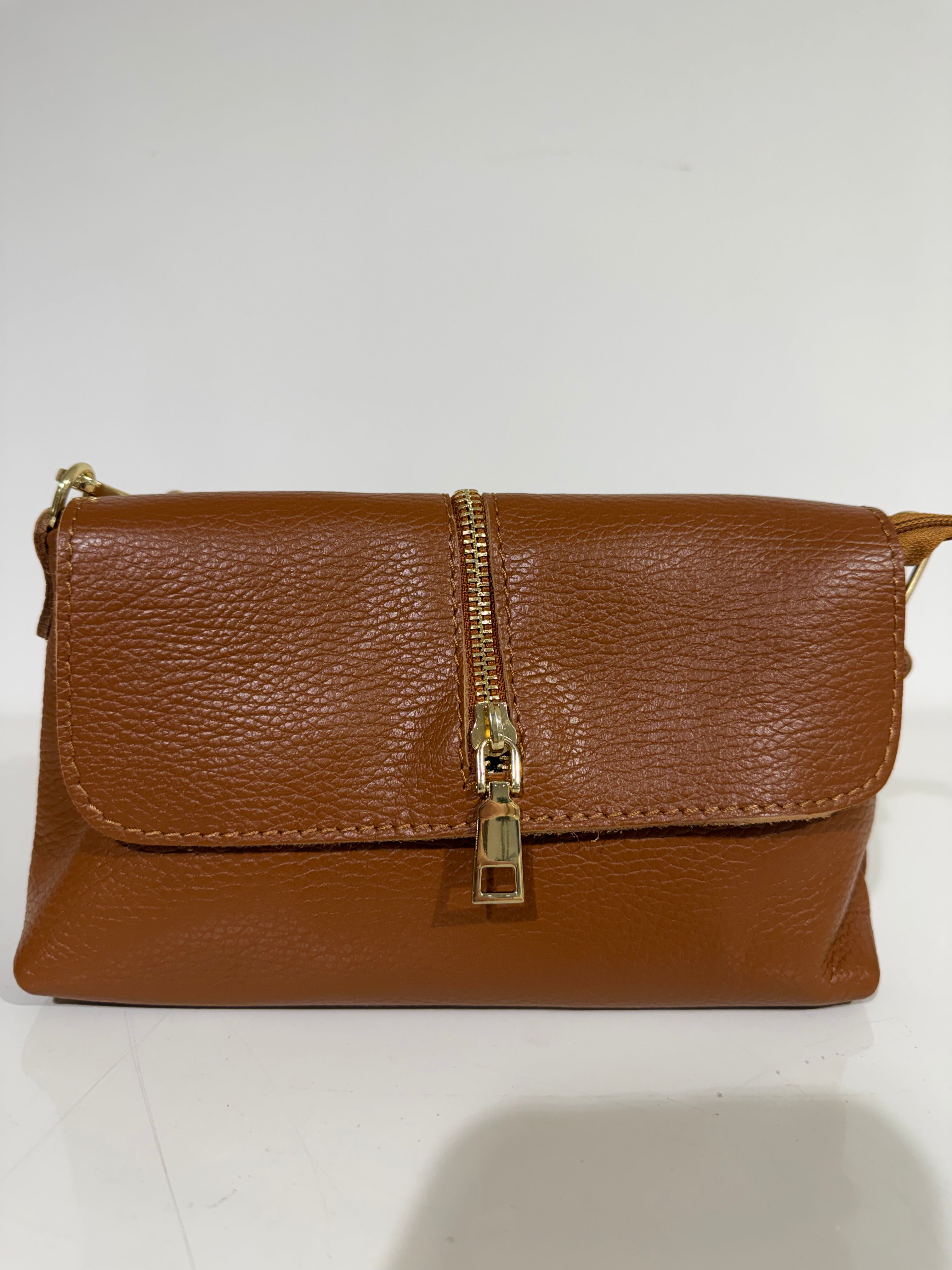 MVD Soft Zip Bag Cognac
