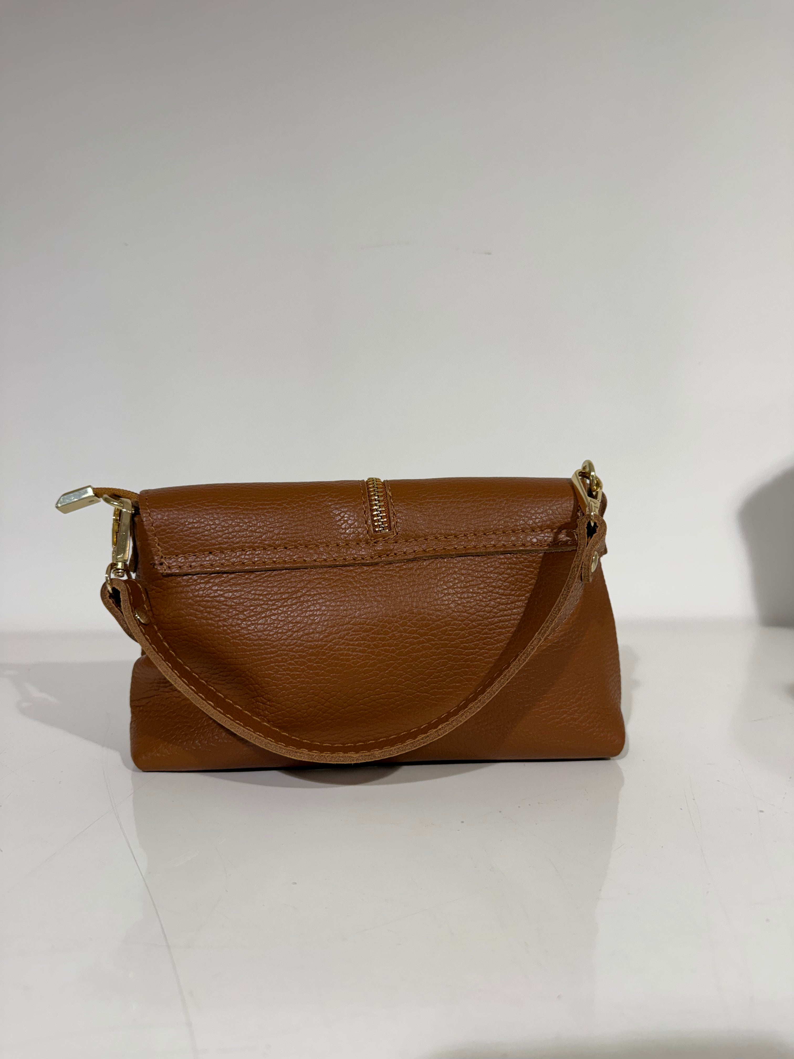 MVD Soft Zip Bag Cognac