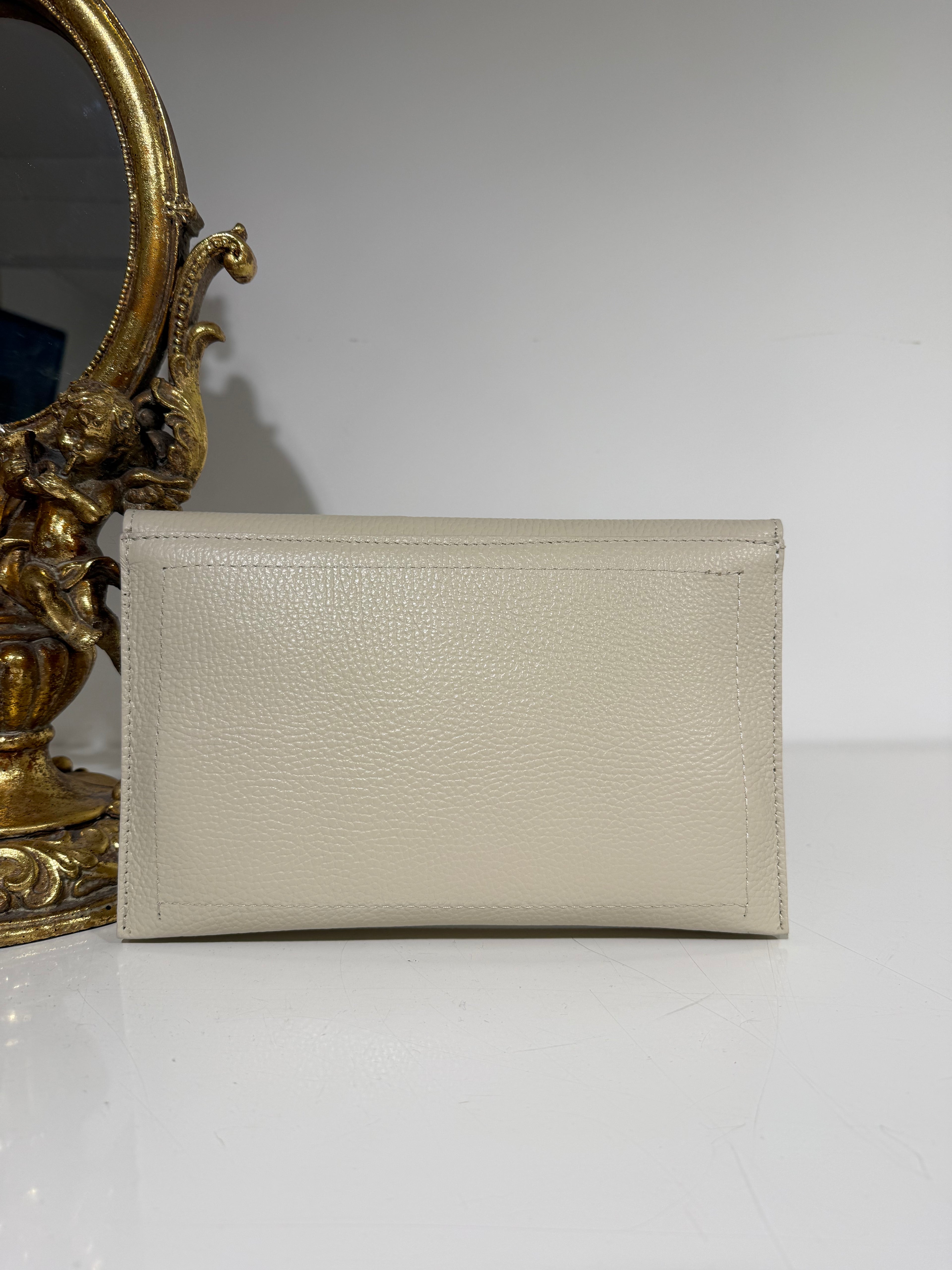 MVD Glam Clutch Beige