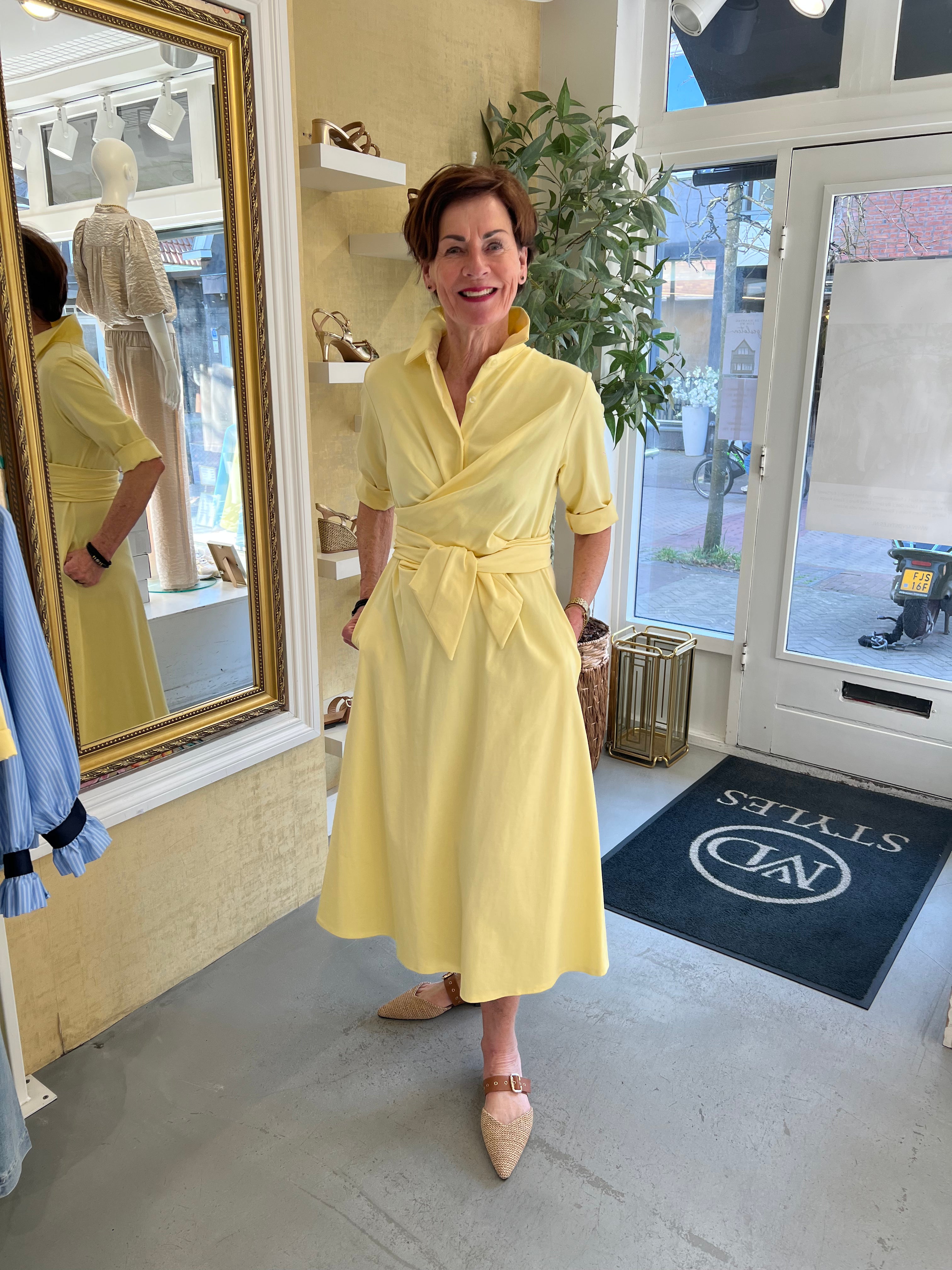 MVD Dress Butter Yellow
