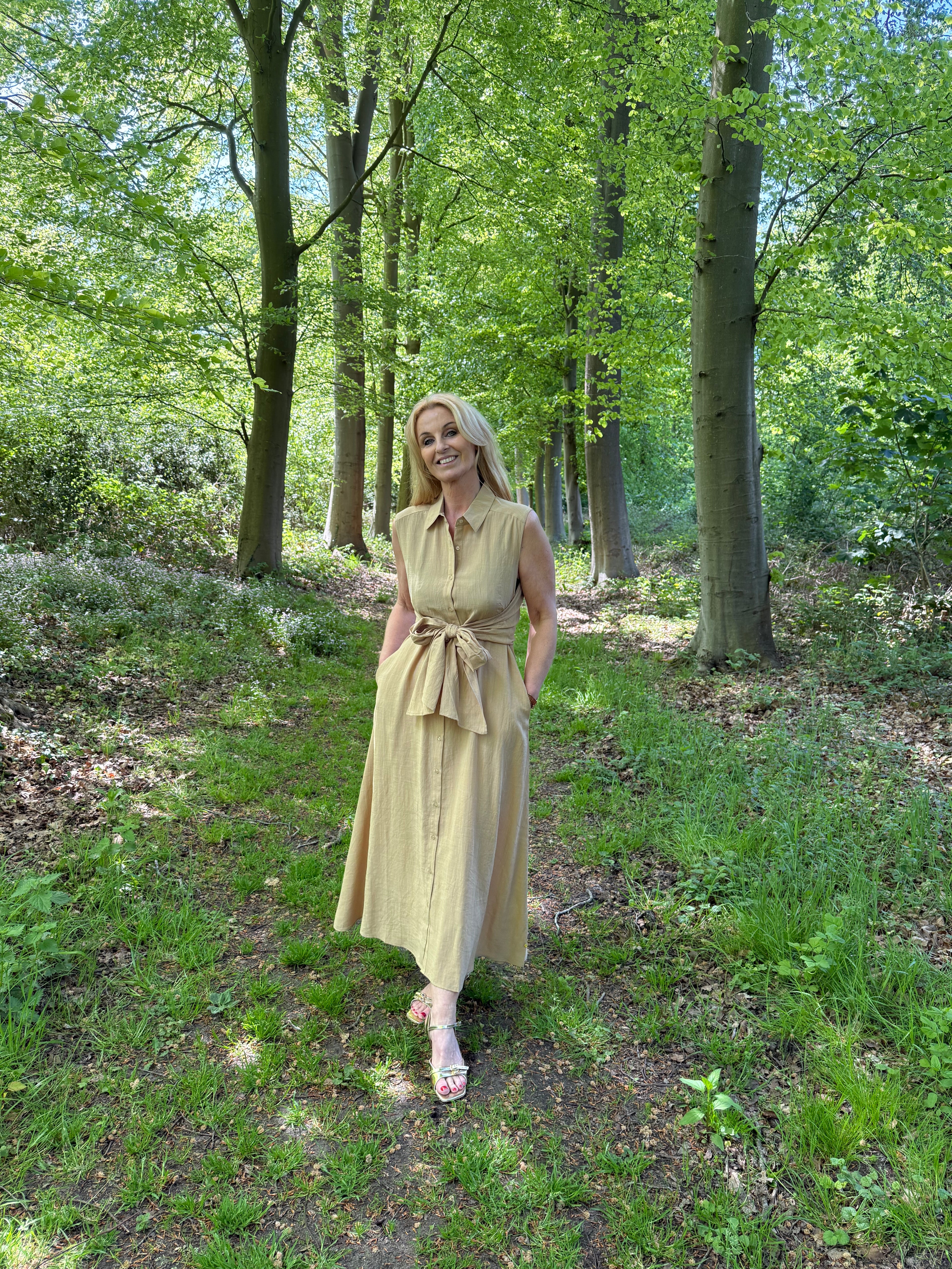Accentil Diva Dress Sand