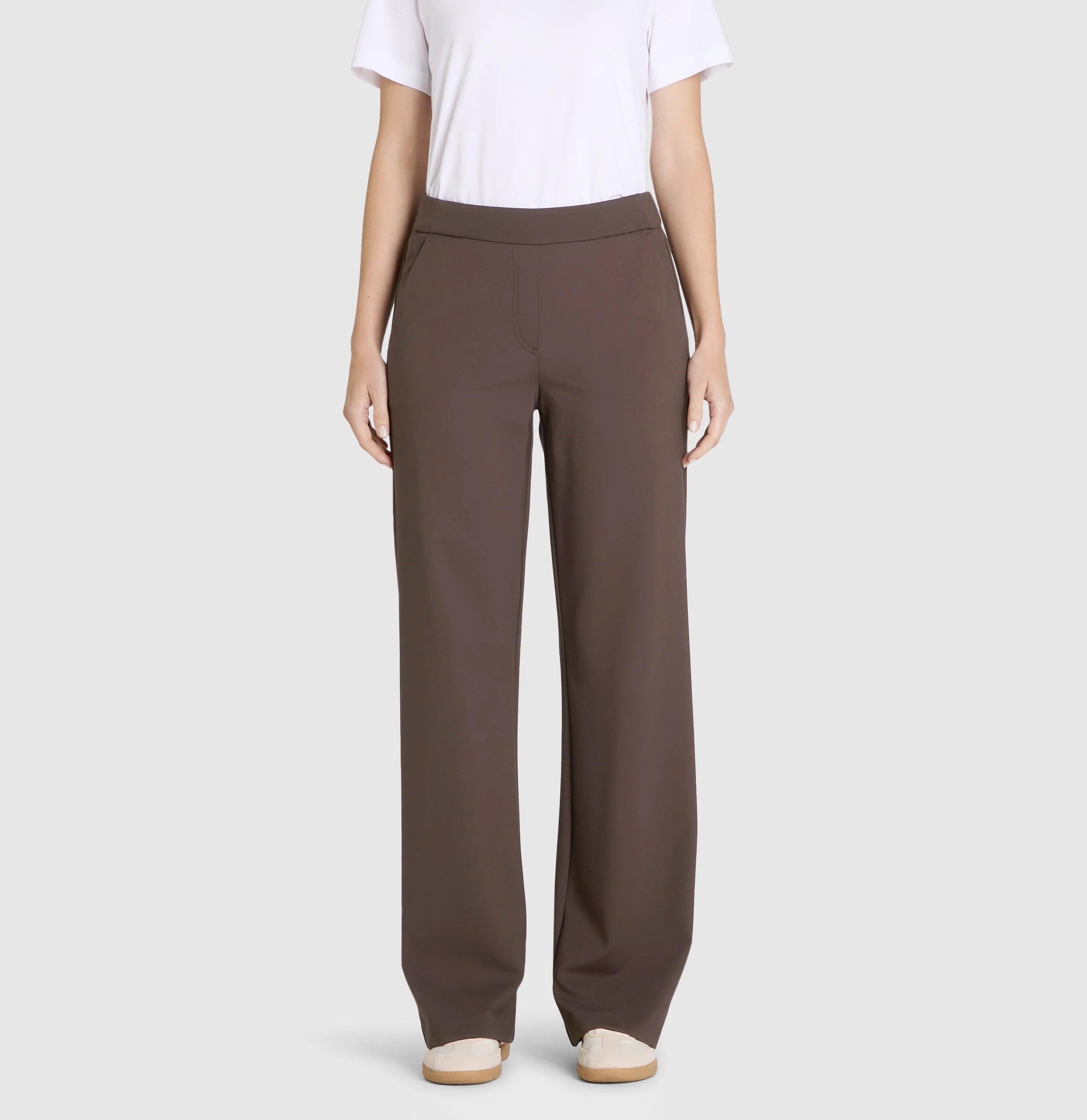 MAC Chiara Broek truffle brown