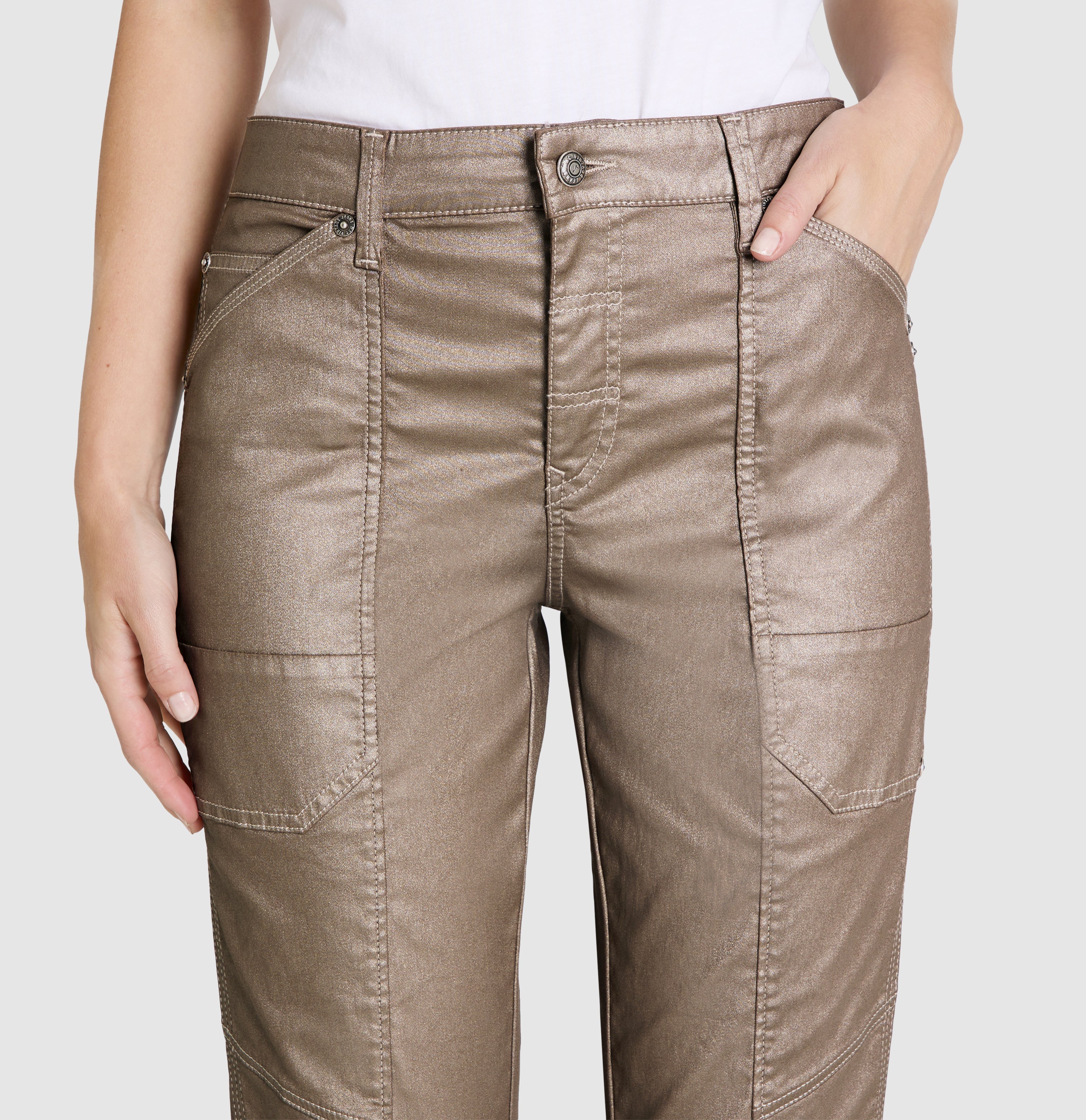 MAC Jeans Iowa coating Caffe Latte