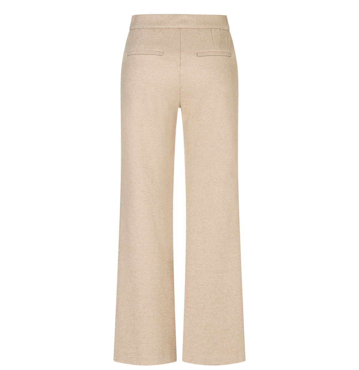 MAC Chiara Wide Leg Pantalon – Oyster Melange