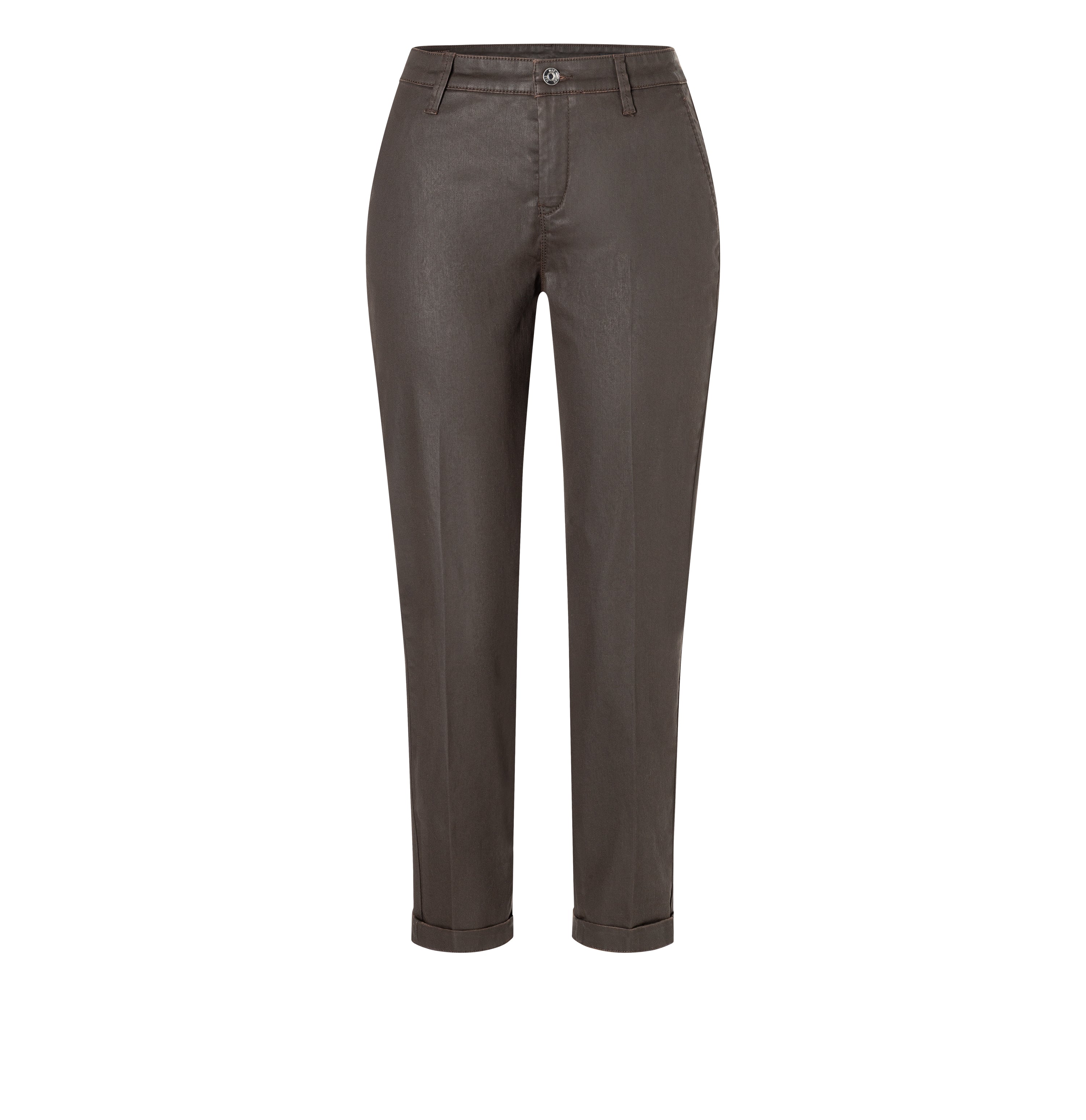 MAC Jeans Chino Turn Up Truffle Brown