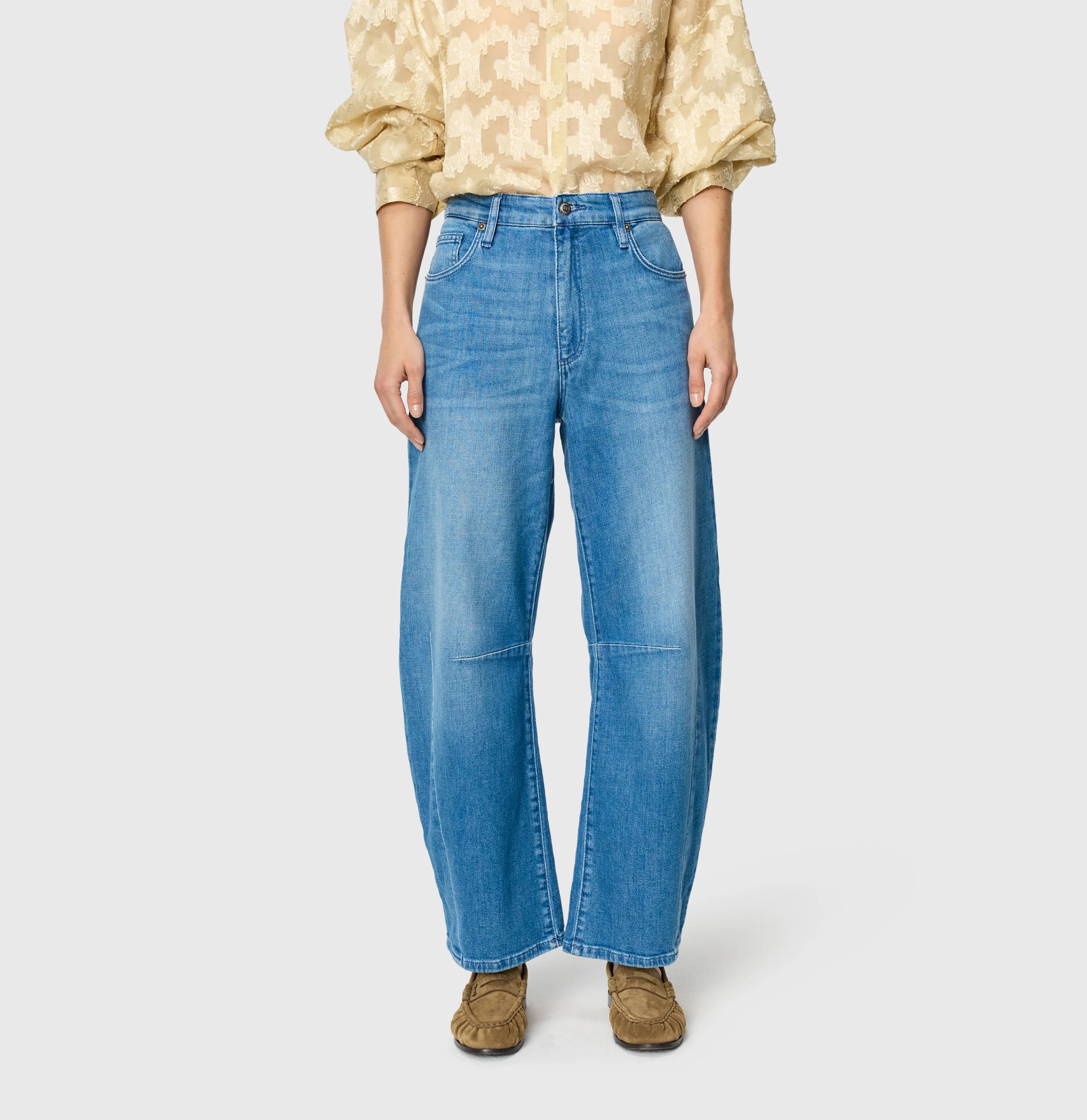 MAC Jeans Dakota Barrel Fancy Sapphire Blue