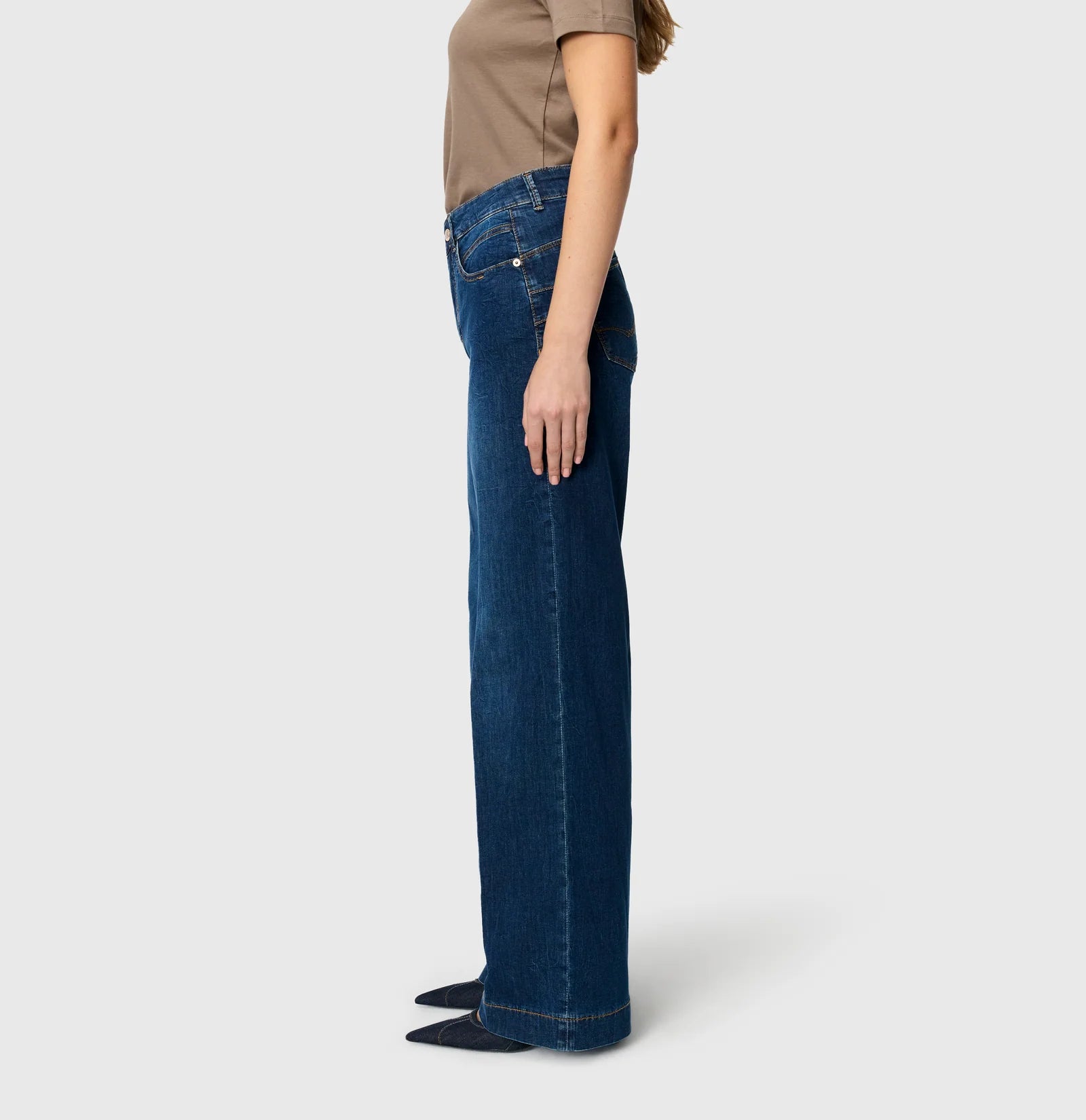 MAC Jeans Rich Palazzo – Night Blue Used