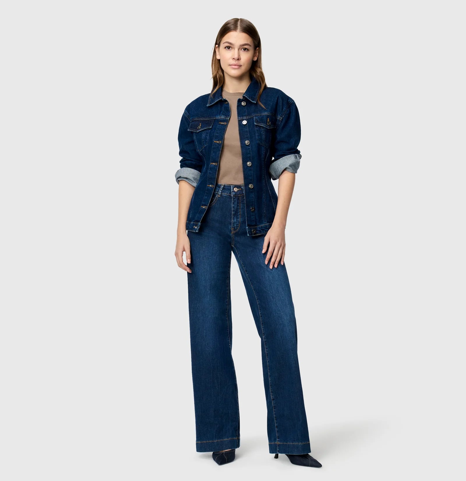 MAC Jeans Rich Palazzo – Night Blue Used