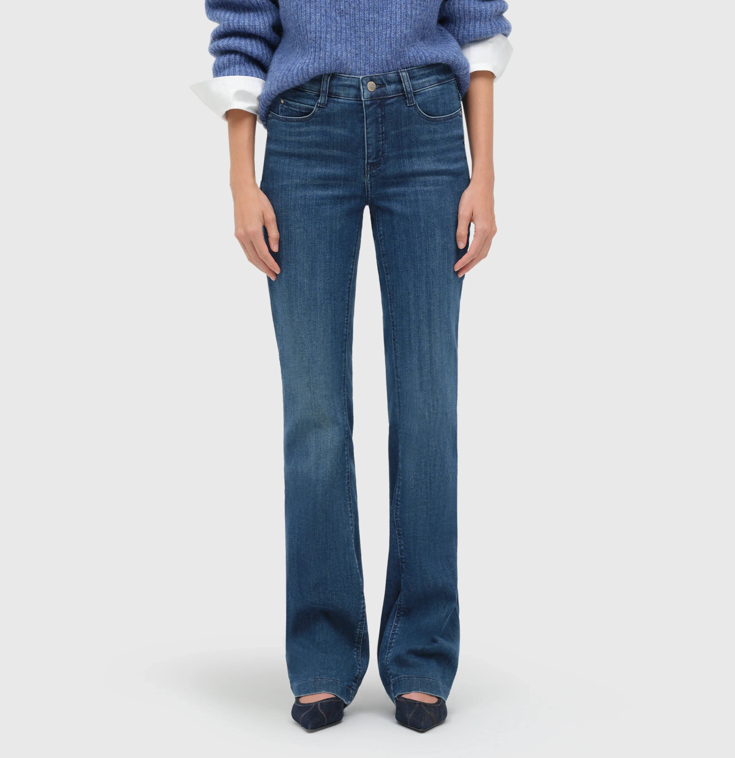 MAC Jeans Dream Boot Cobalt Authentic Wash