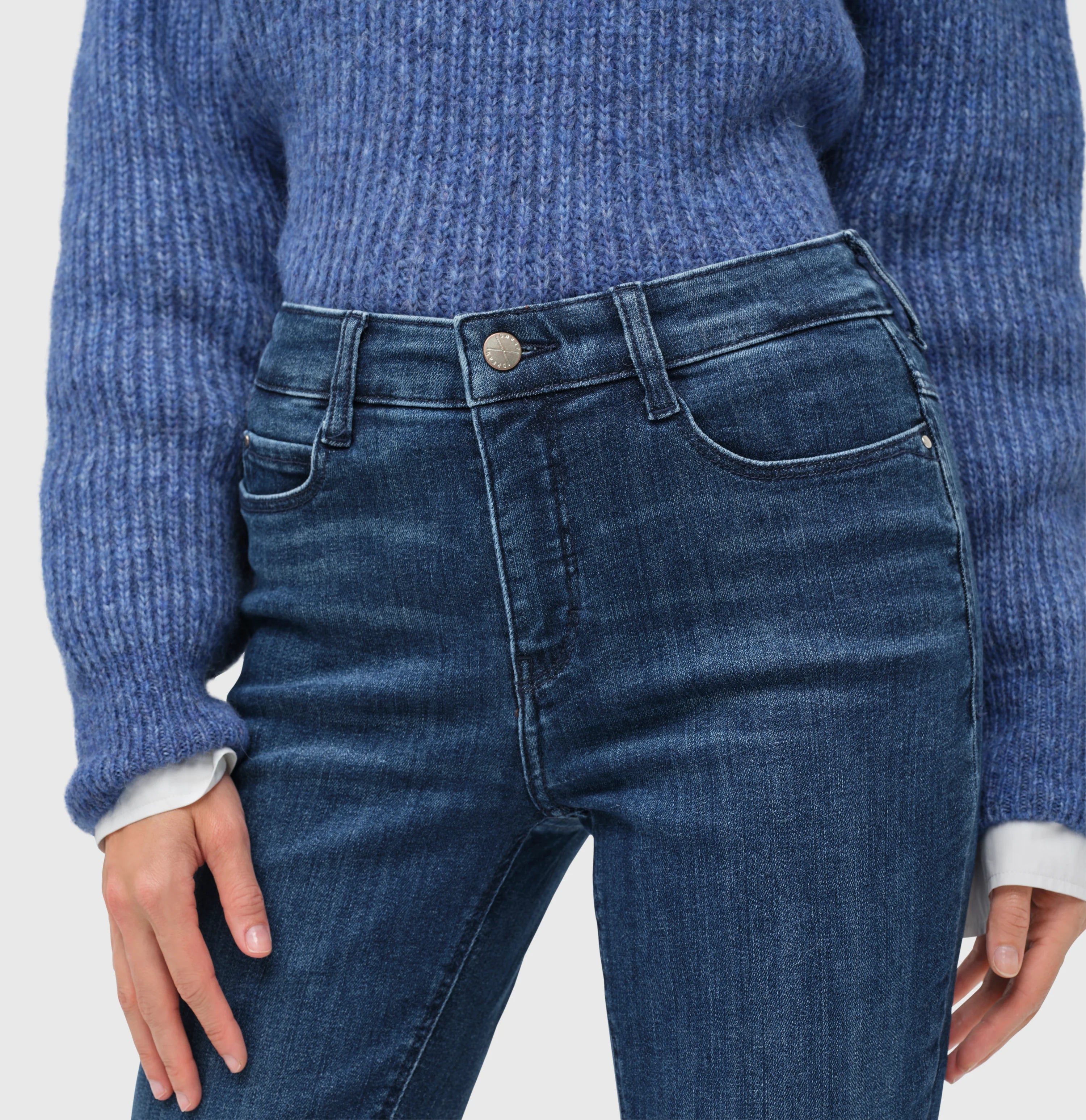 MAC Jeans Dream Boot Cobalt Authentic Wash