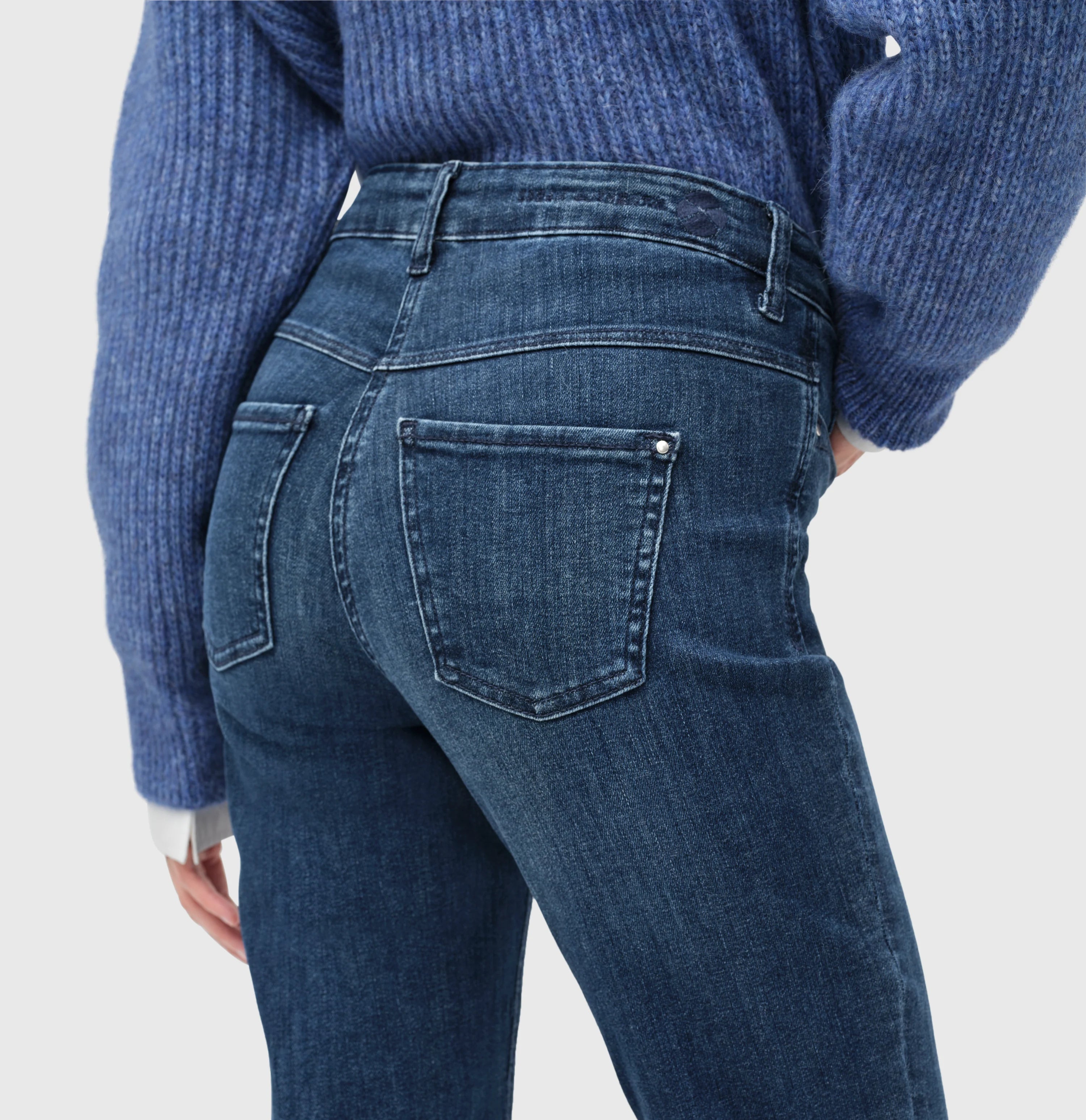 MAC Jeans Dream Boot Cobalt Authentic Wash