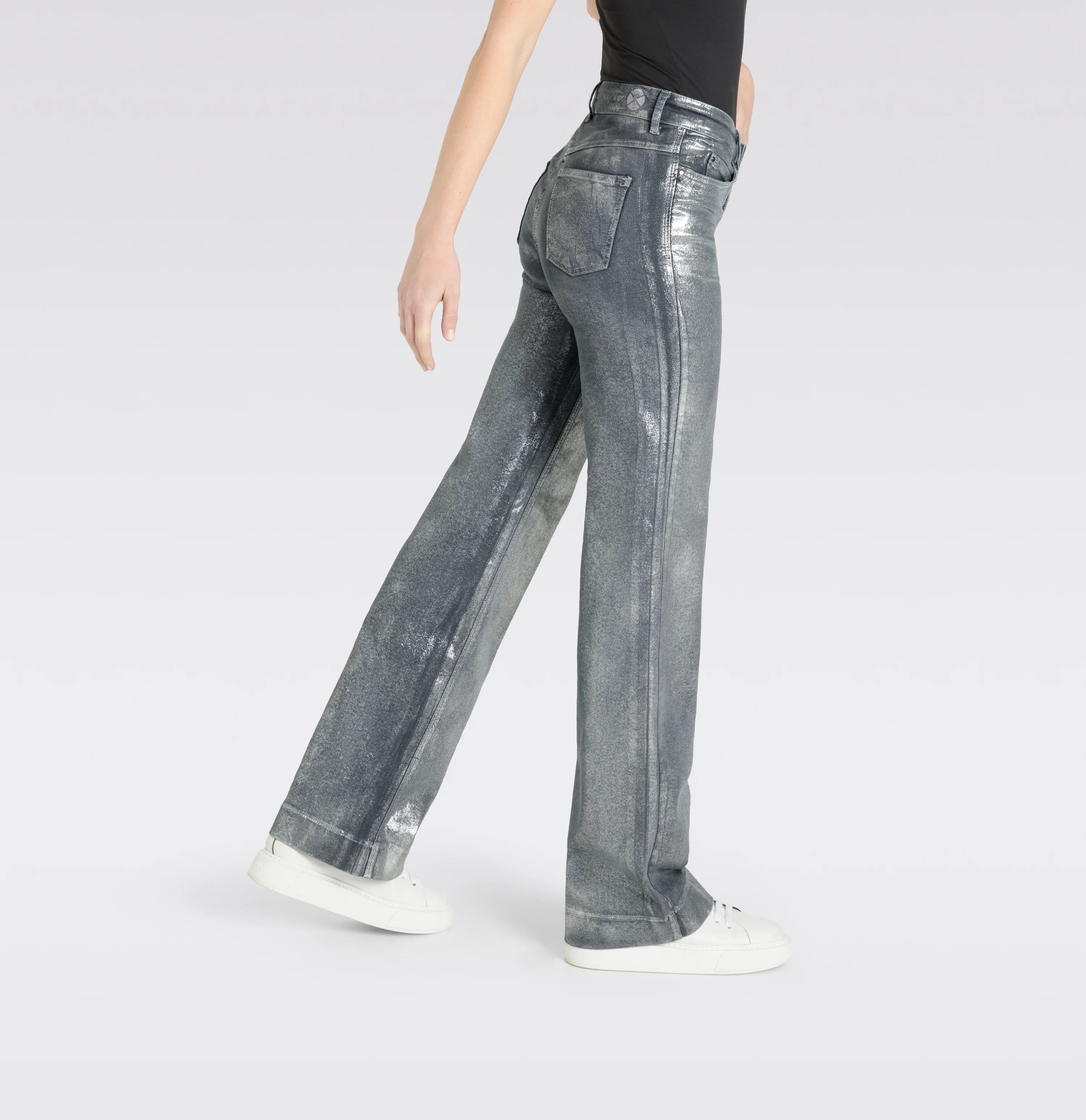 MAC Jeans Dream Wide Silver Coated
