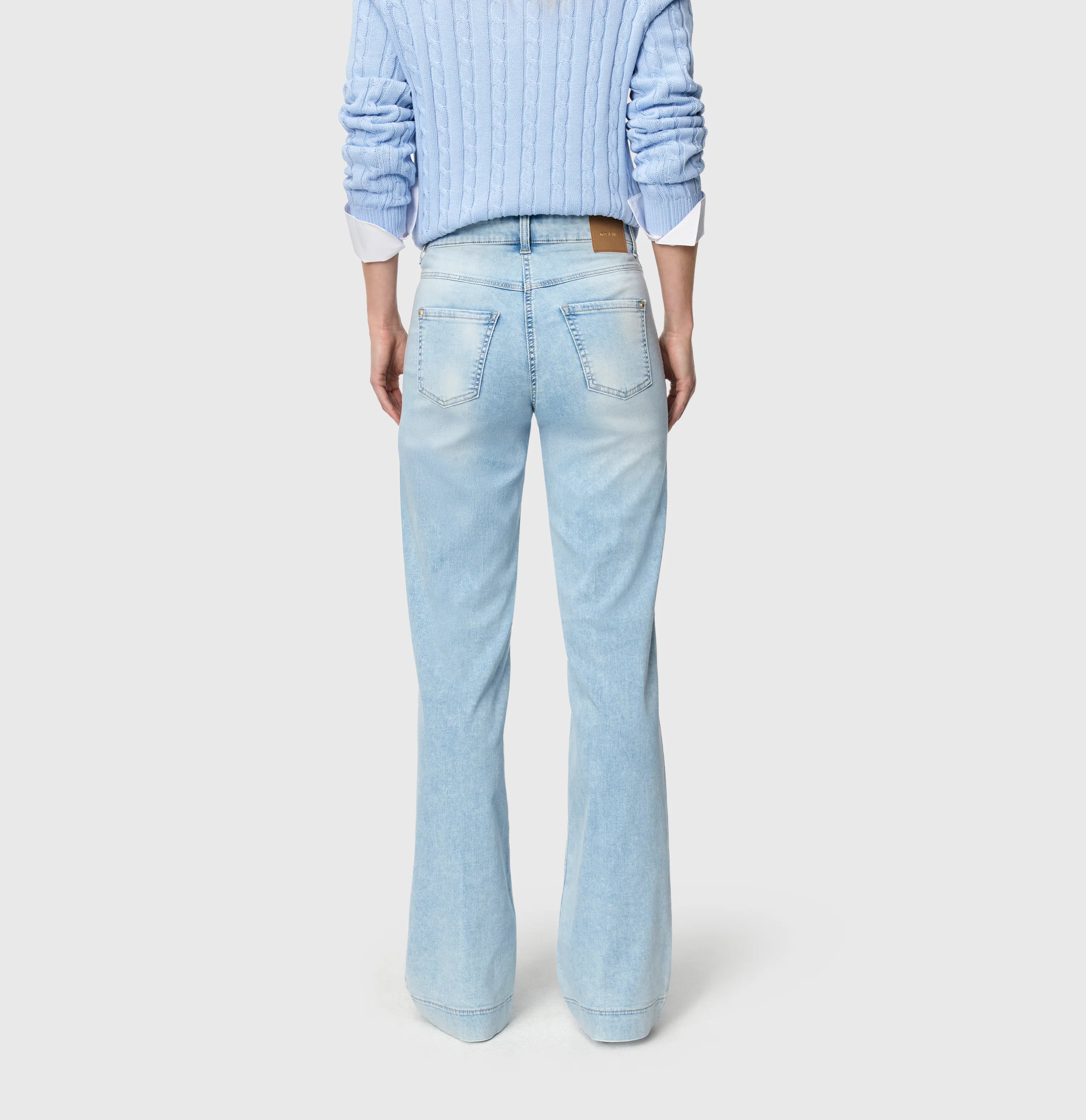 MAC Jeans Dream Wide – Light Azure Blue