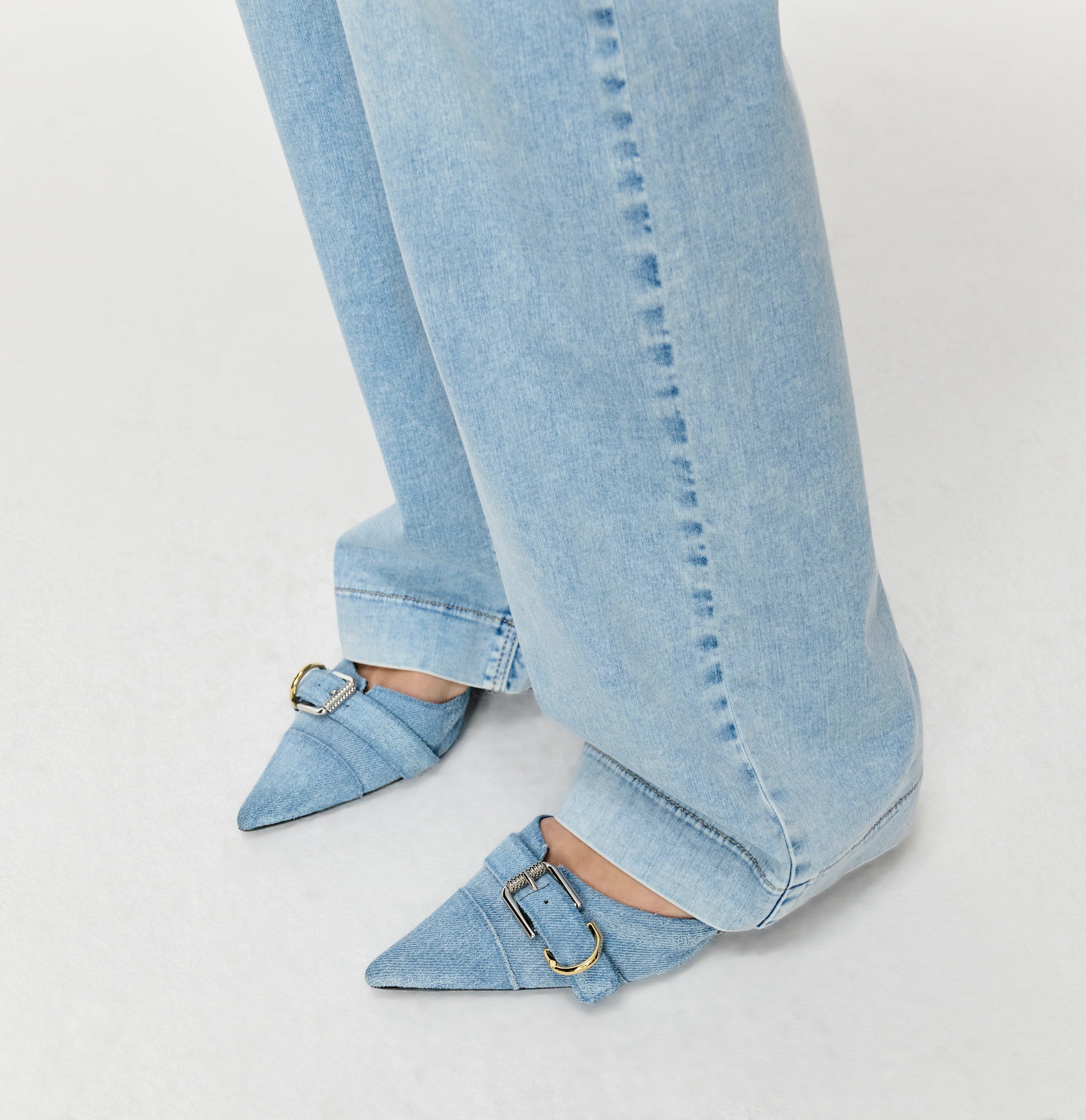 MAC Jeans Dream Wide – Light Azure Blue