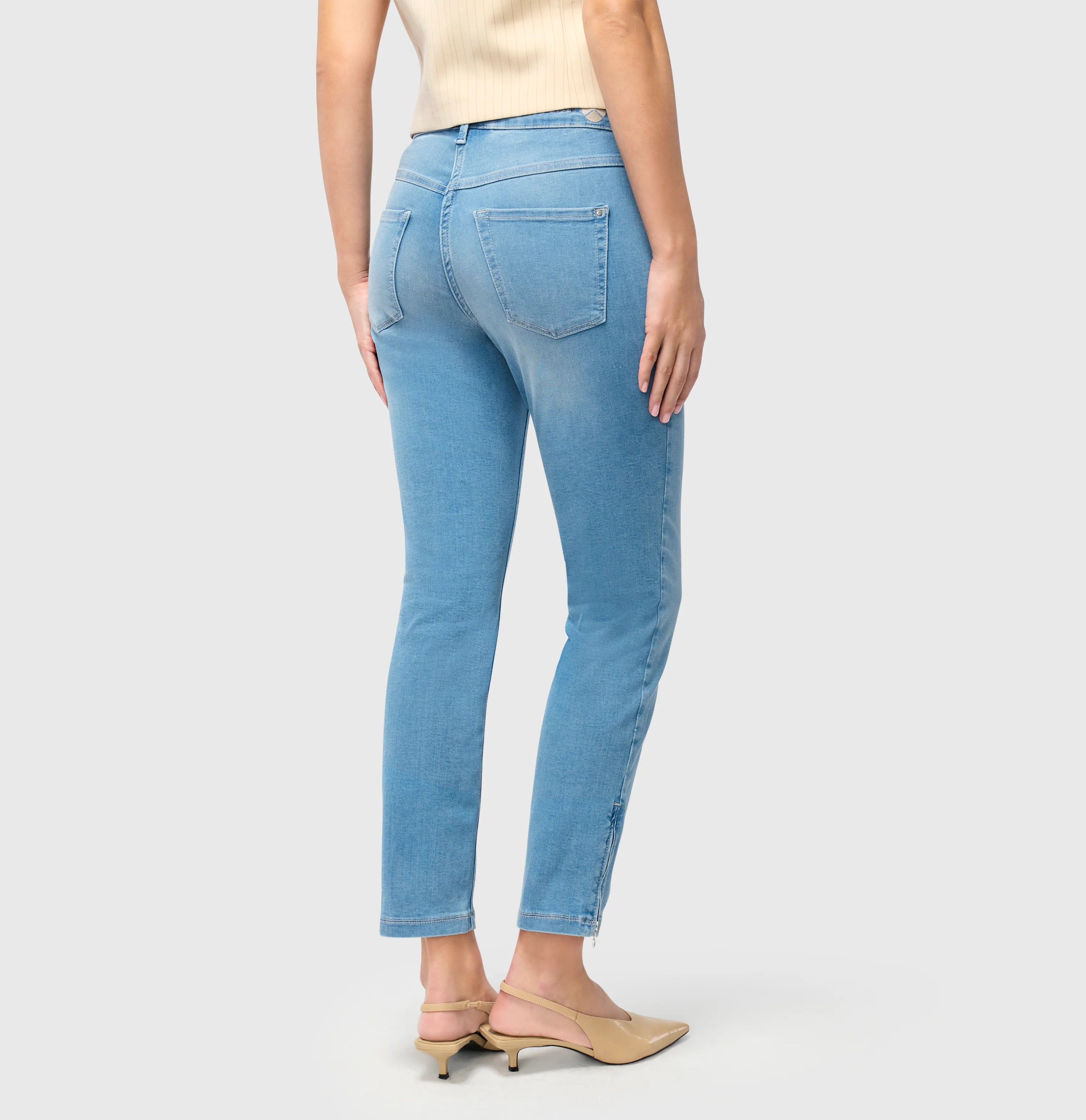 MAC Jeans Dream Chic – Classy Grey Blue Wash