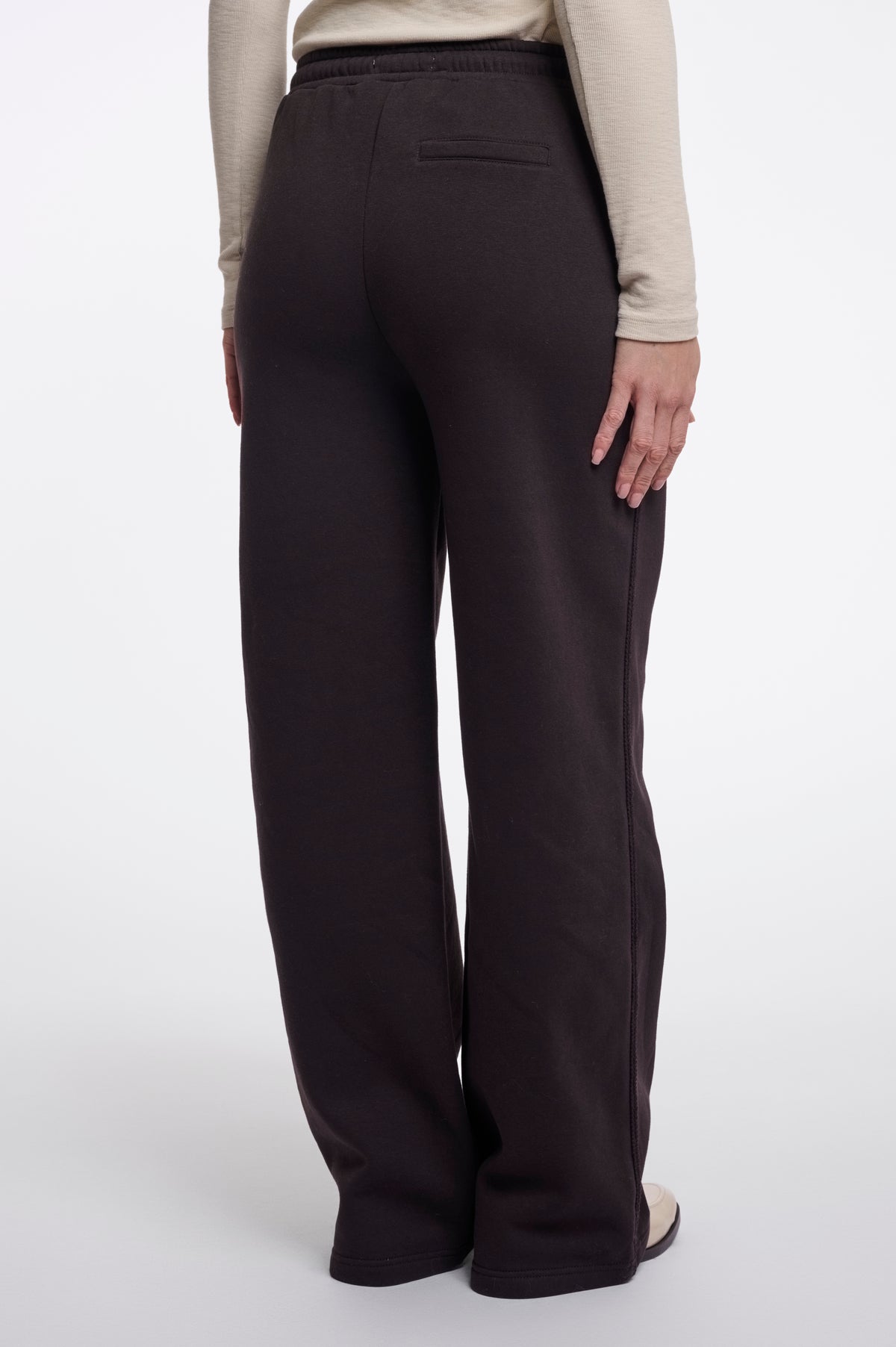 Rino & Pelle Lika Wide Leg Pants Coffee Roast