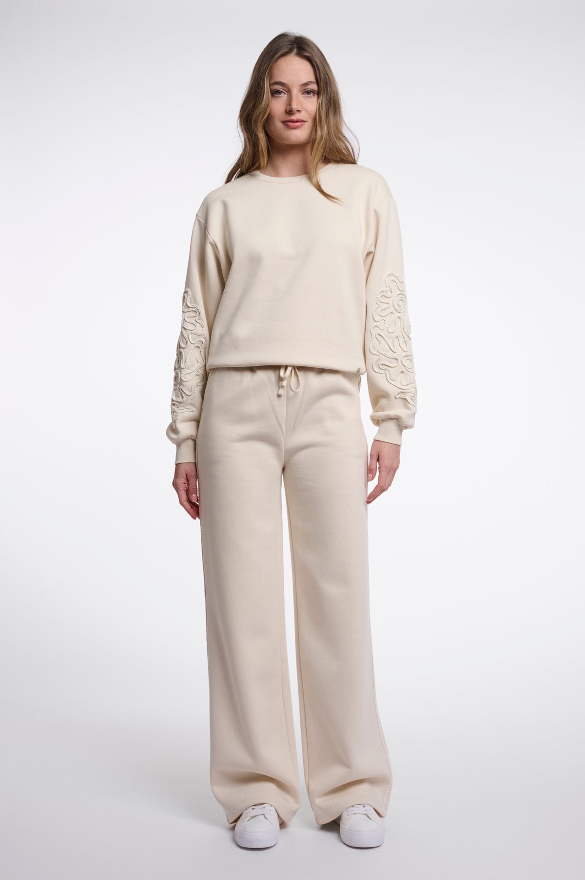 Rino & Pelle Lika Wide Leg Pants Off White