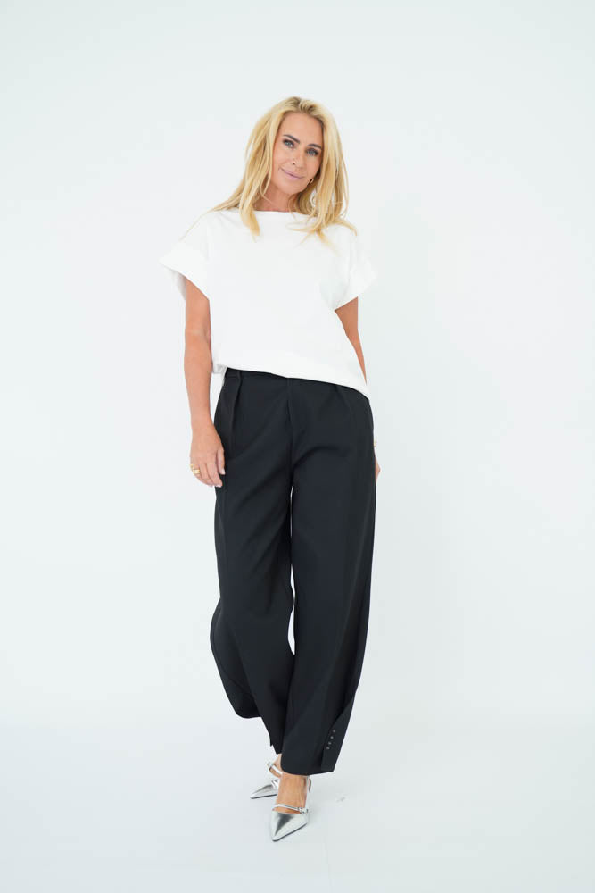 Est’Seven Loua pantalon zwart