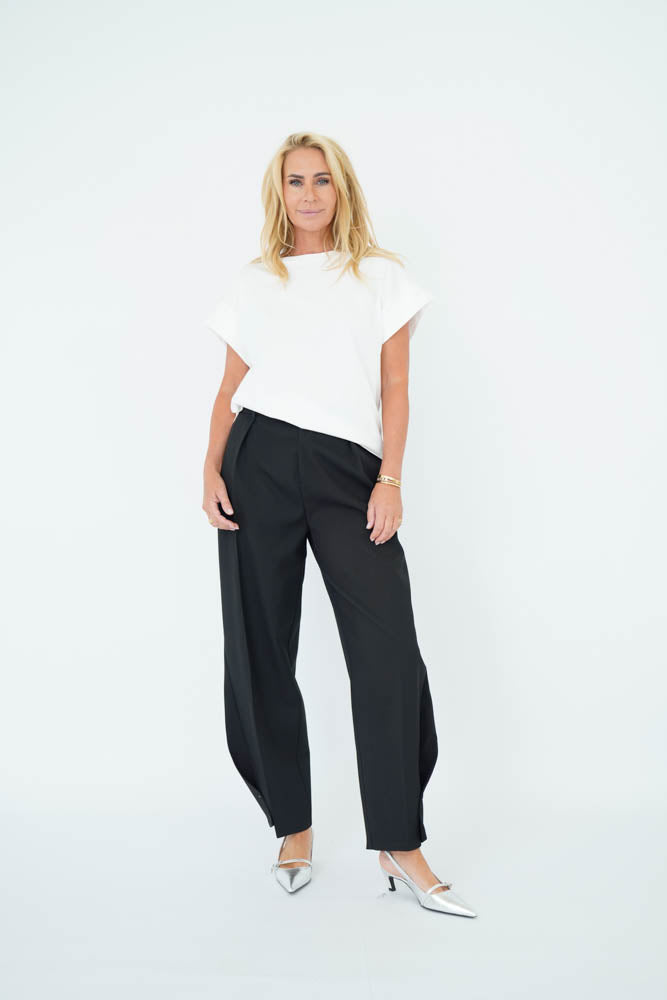 Est’Seven Loua pantalon zwart