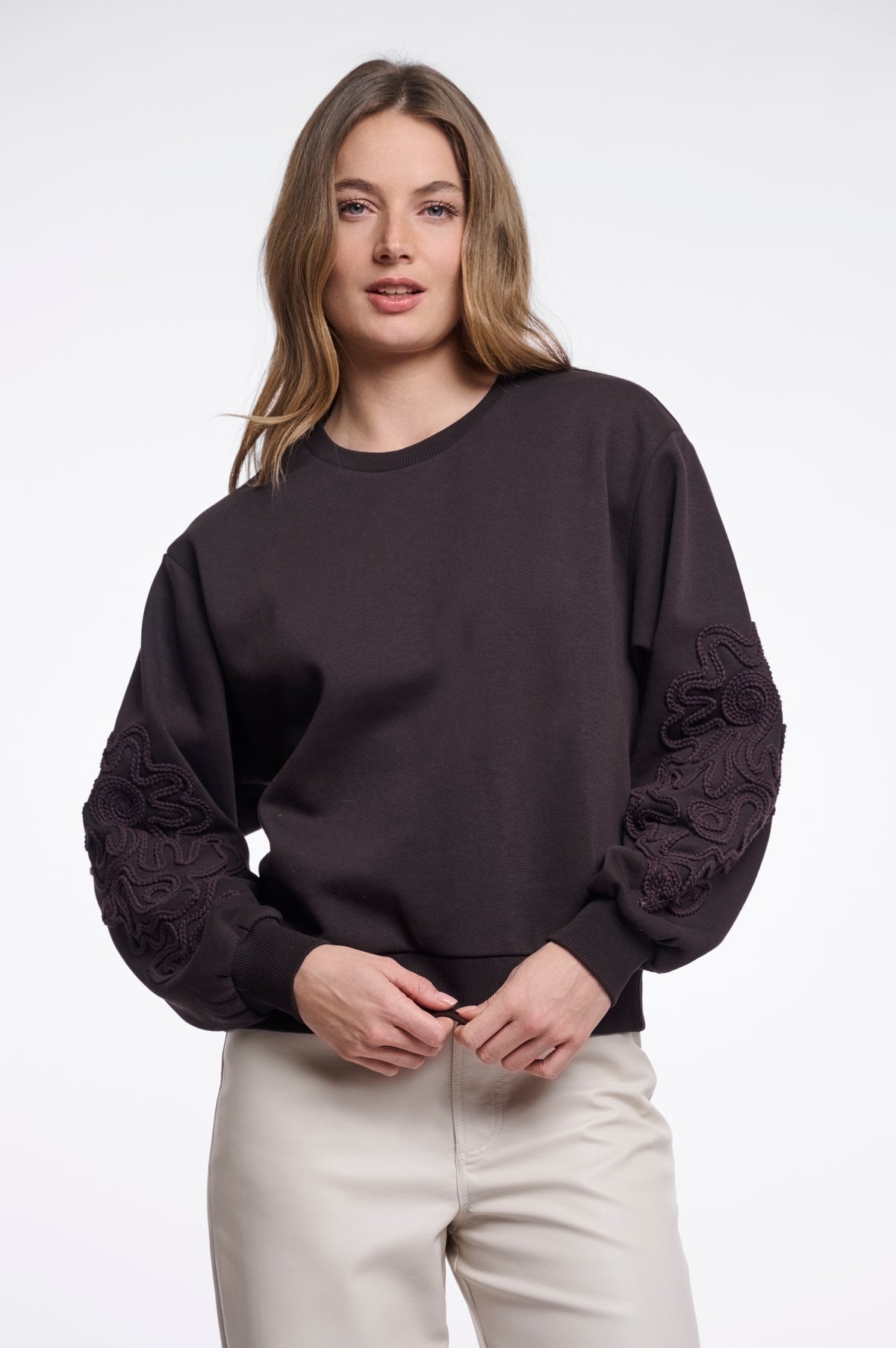 Rino & Pelle Manar Sweater Coffee Roast