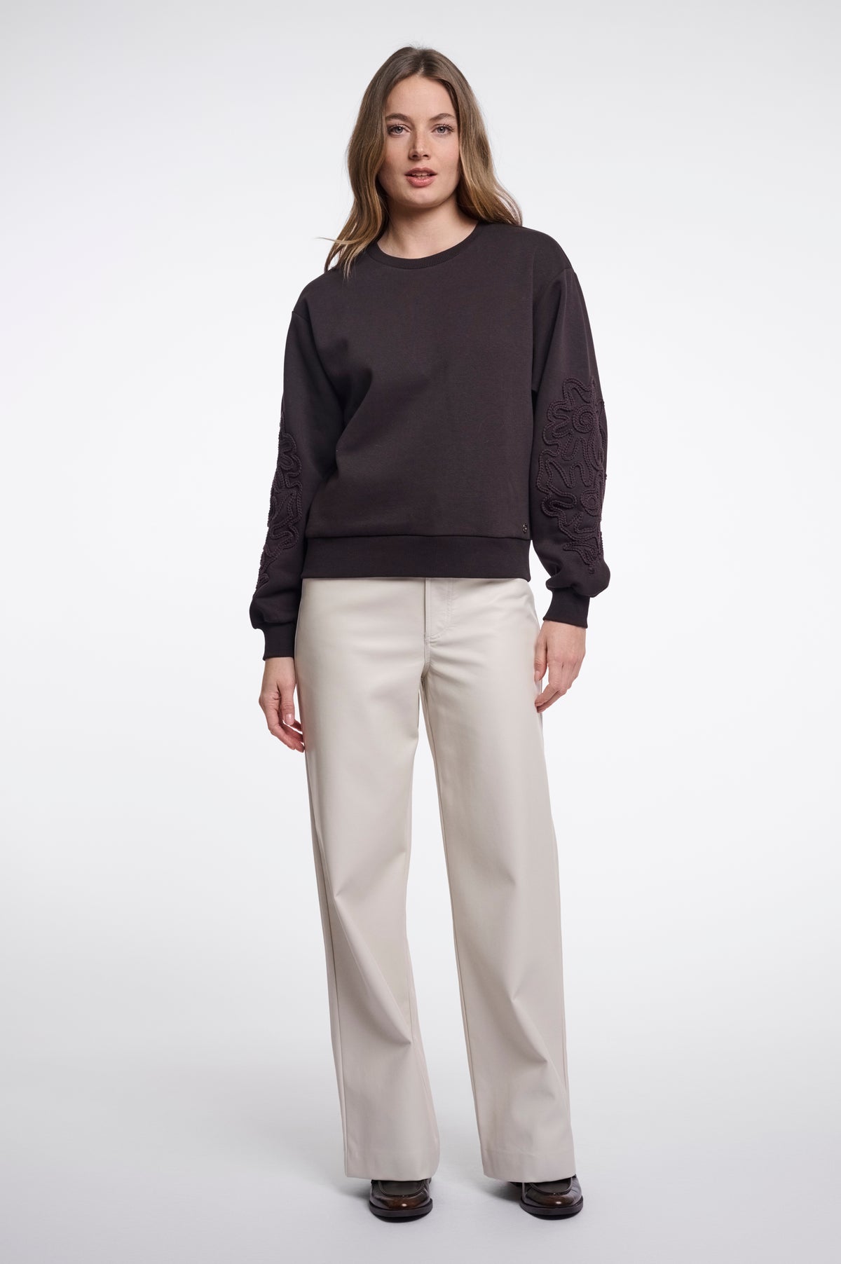Rino & Pelle Manar Sweater Coffee Roast