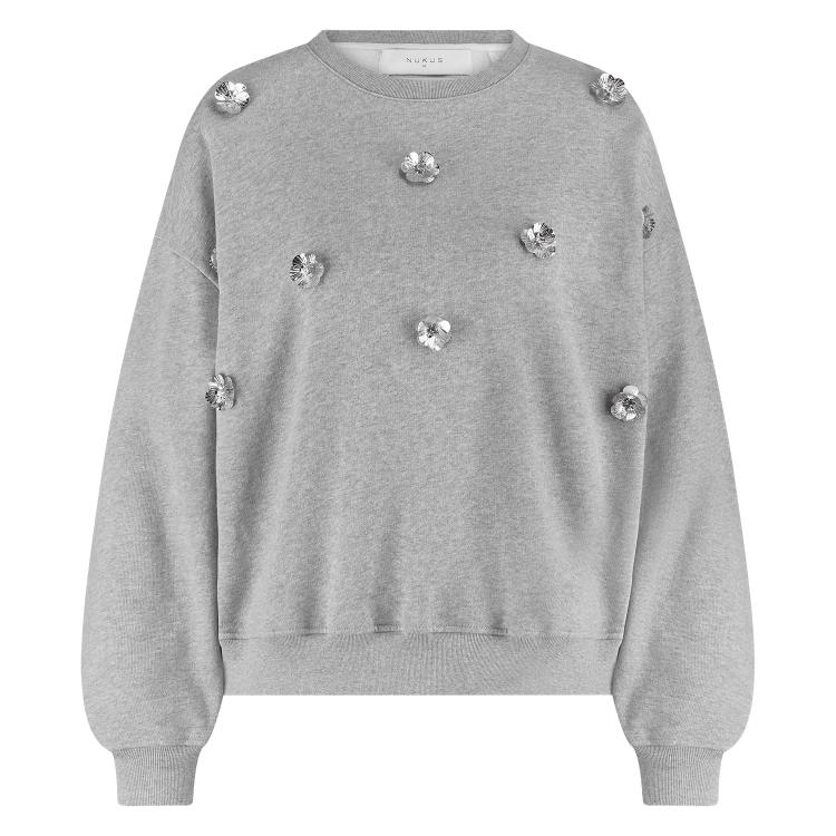 Nukus Beatriz pullover grijs