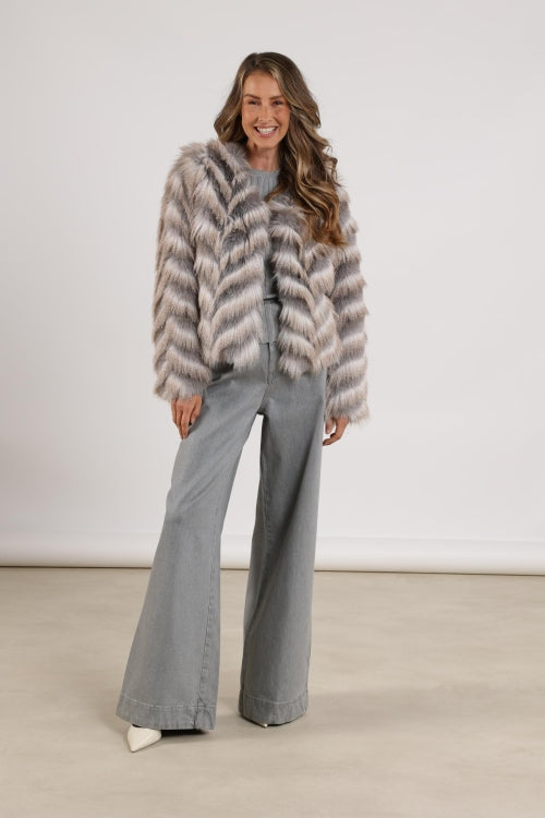 Nukus Lori Jacket Zigzag