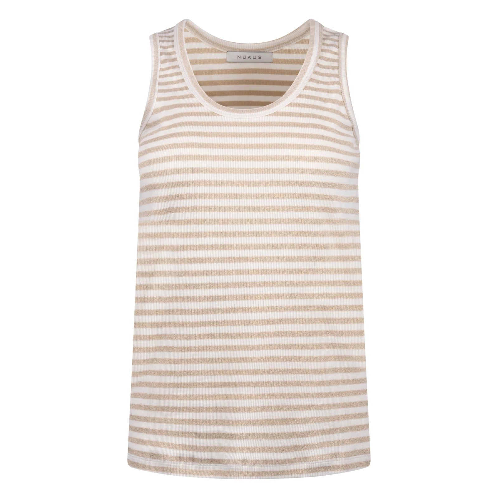 Nukus Steffie Singlet Lurex Offwhite/Gold