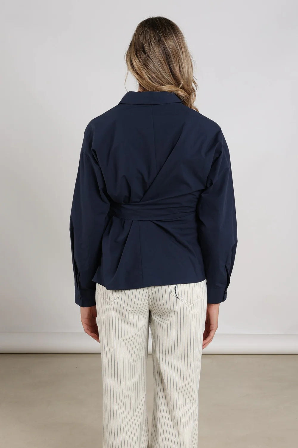 Nukus Aneta Top LS navy