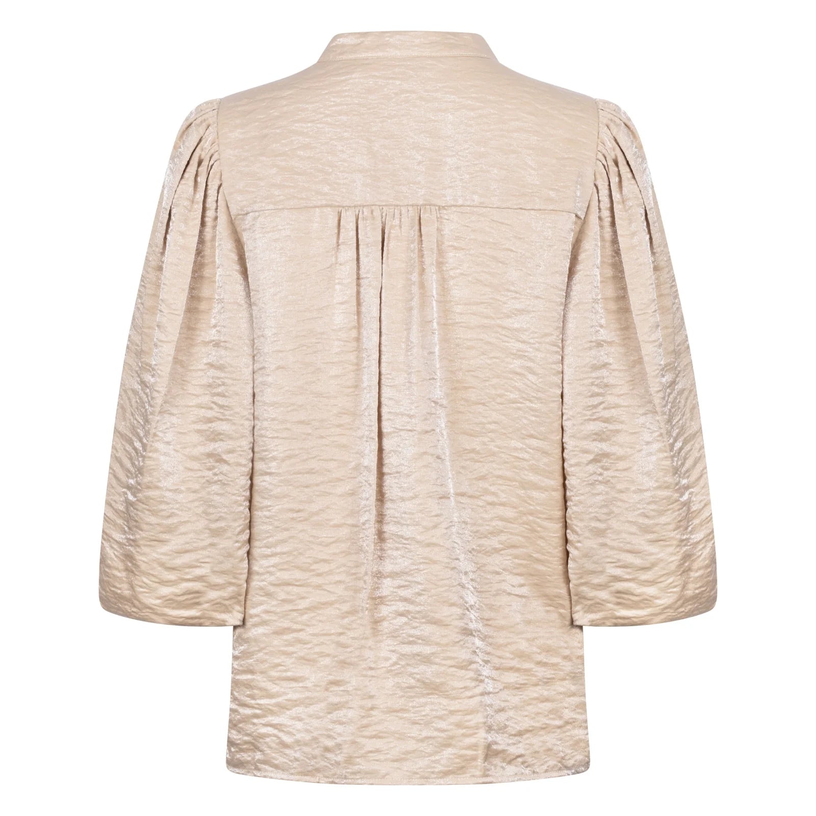 Nukus Rosie Blouse Shiny Sand