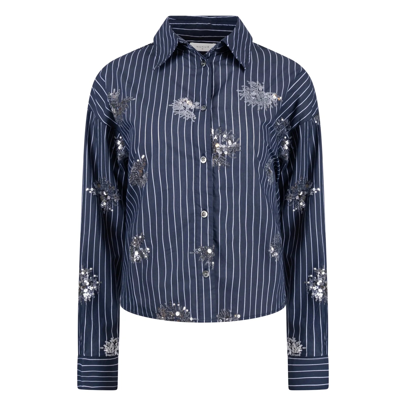 Nukus Tessa Blouse Paillet Navy
