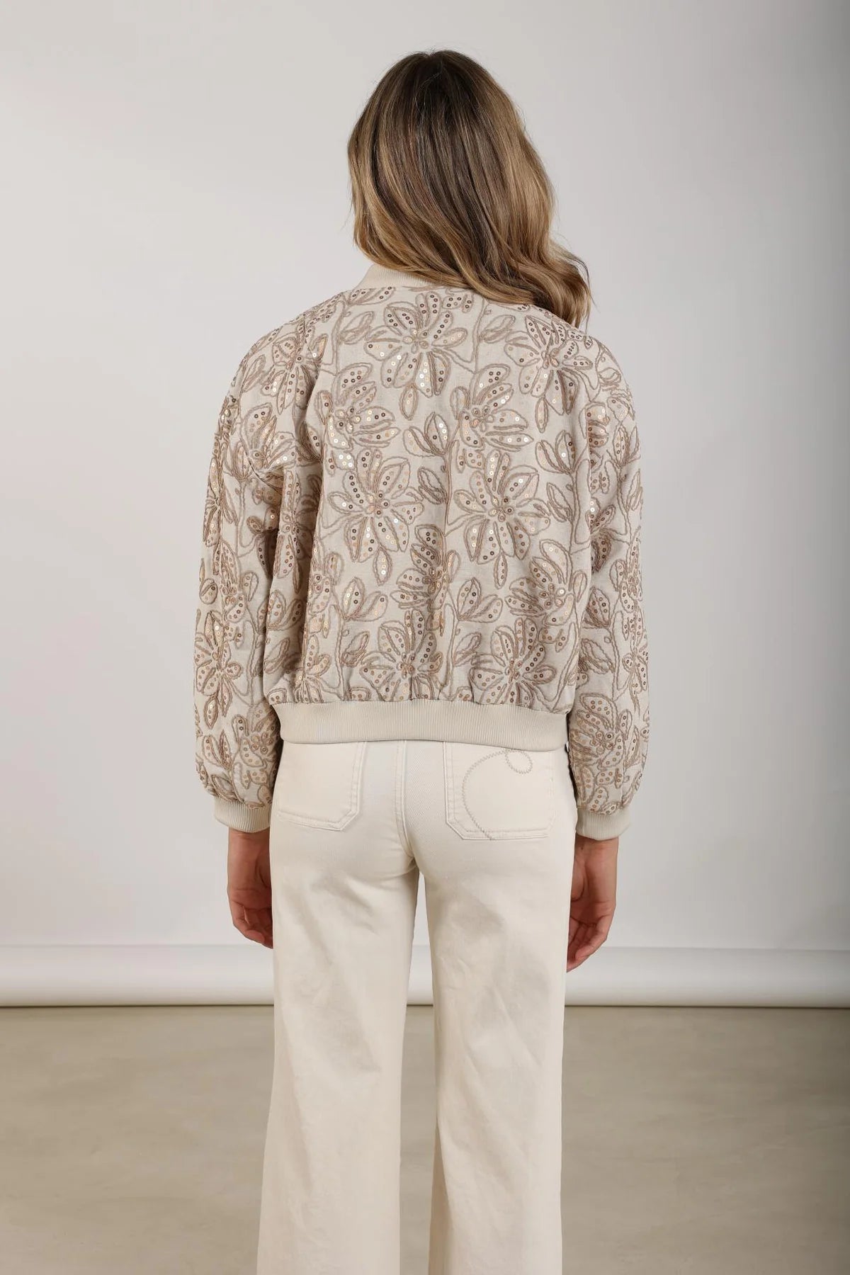 Nukus Ginny Bomber Paillet Sand