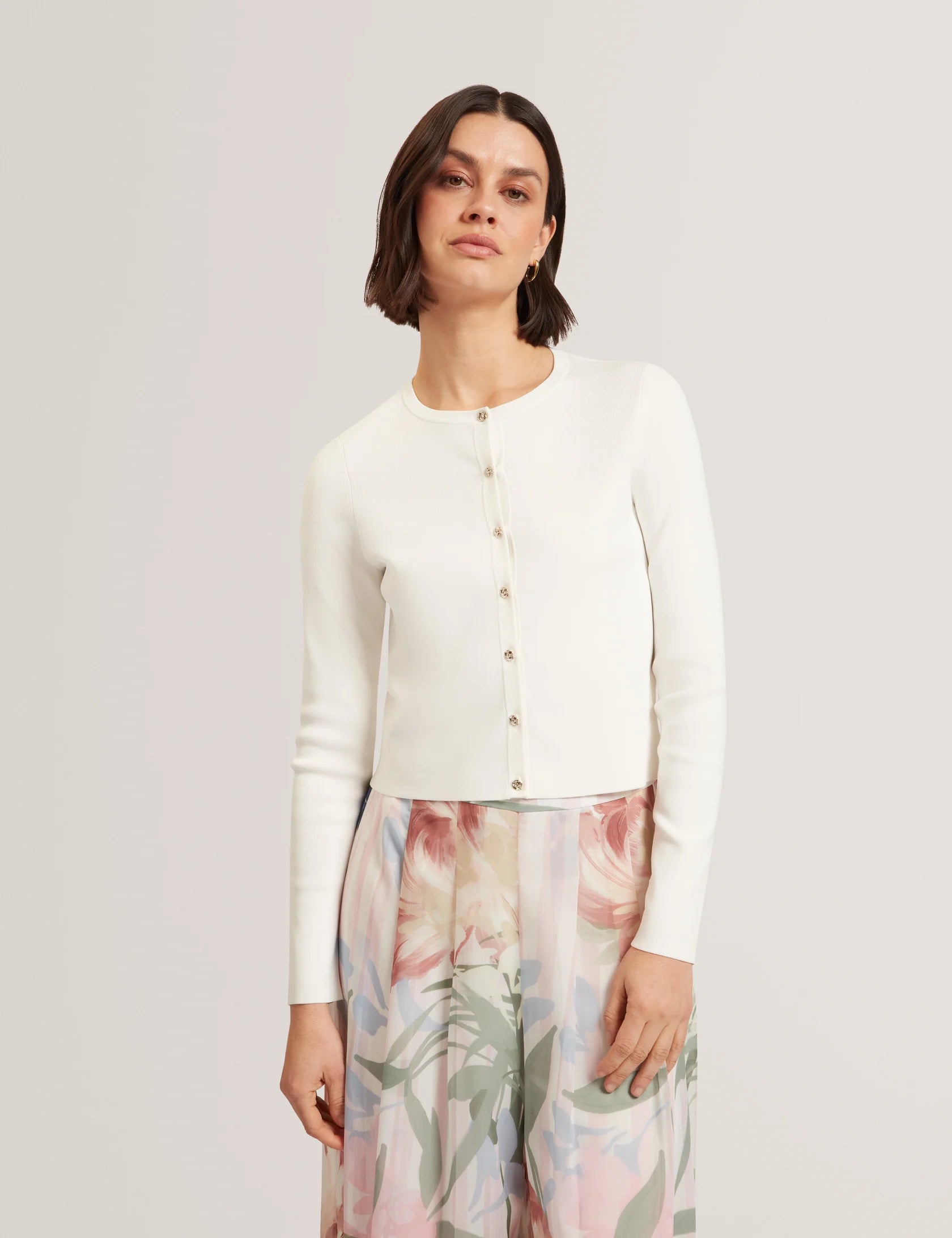 Ted Baker Vedla Cardigan – Ivory