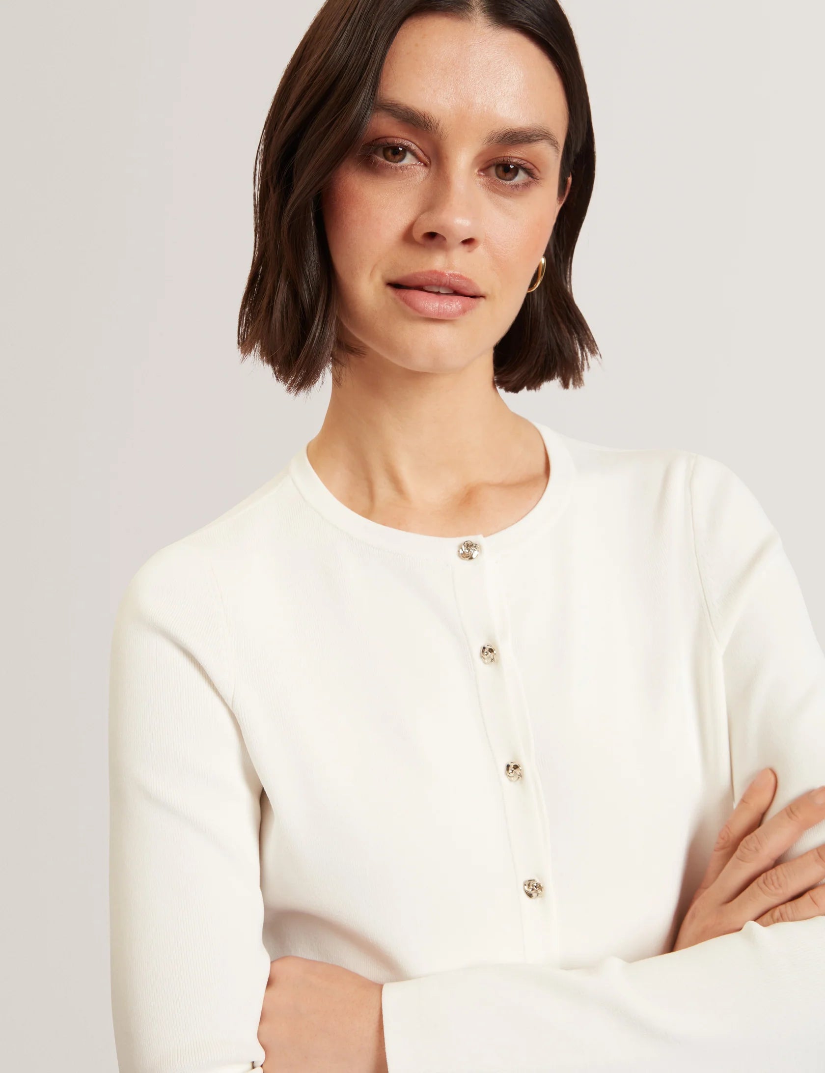 Ted Baker Vedla Cardigan – Ivory