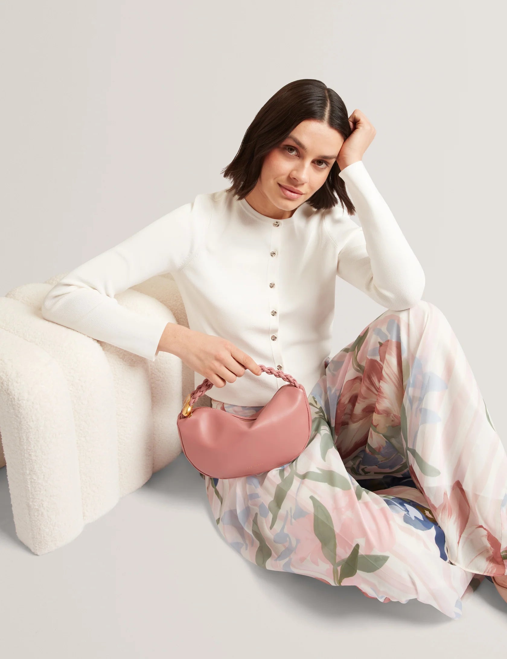 Ted Baker Vedla Cardigan – Ivory