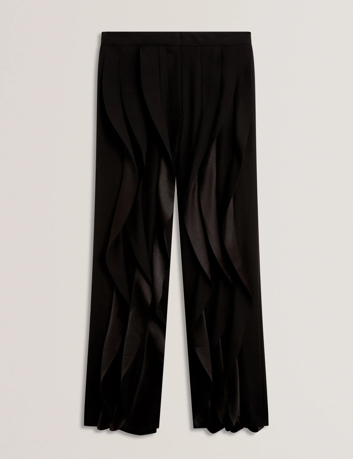 Ted Baker Caelfa Ruffle Detail Trouser Black