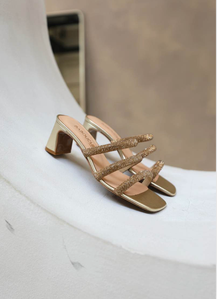Babouche Lola Sandalet Goud
