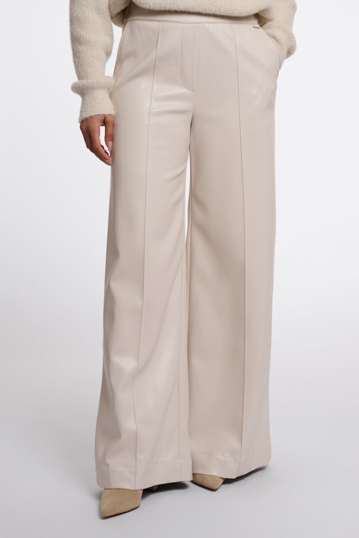 Rino & Pelle Therese Wide Leg Pants Birch