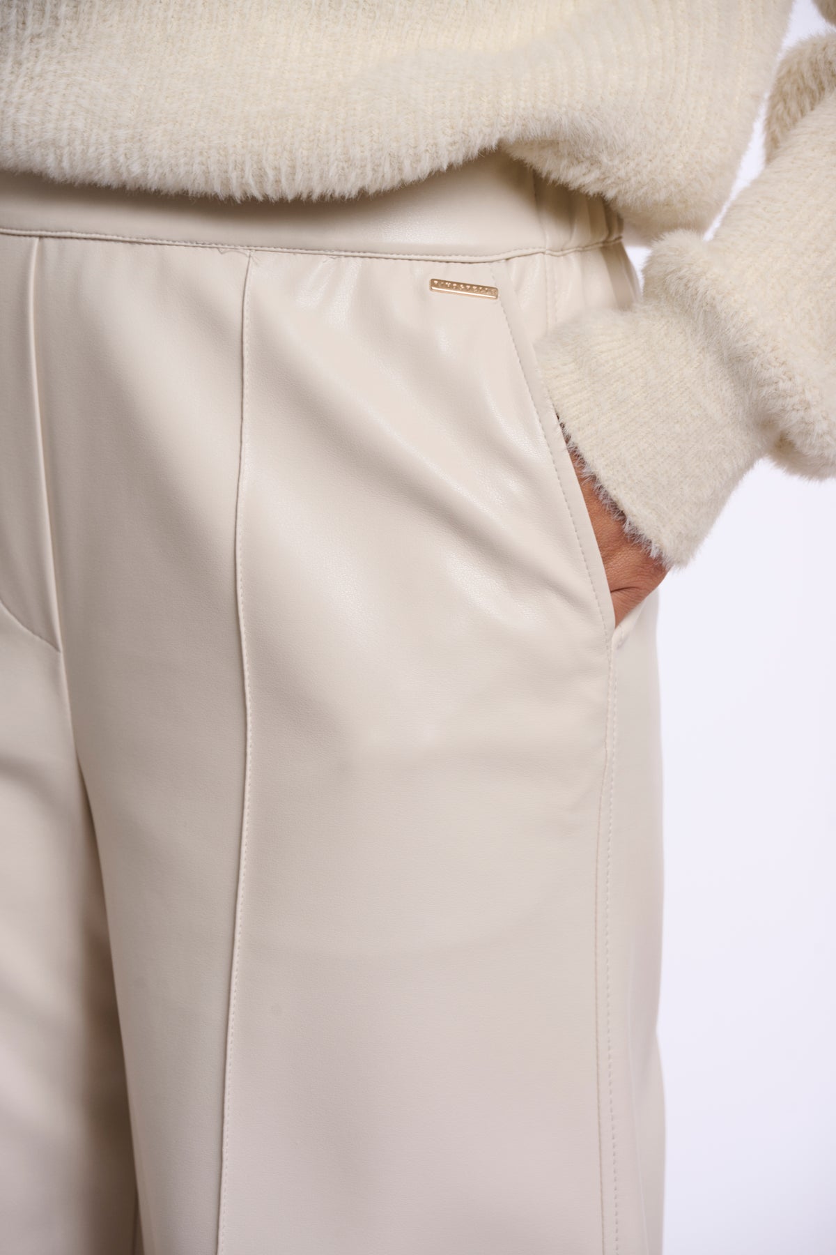 Rino & Pelle Therese Wide Leg Pants Birch