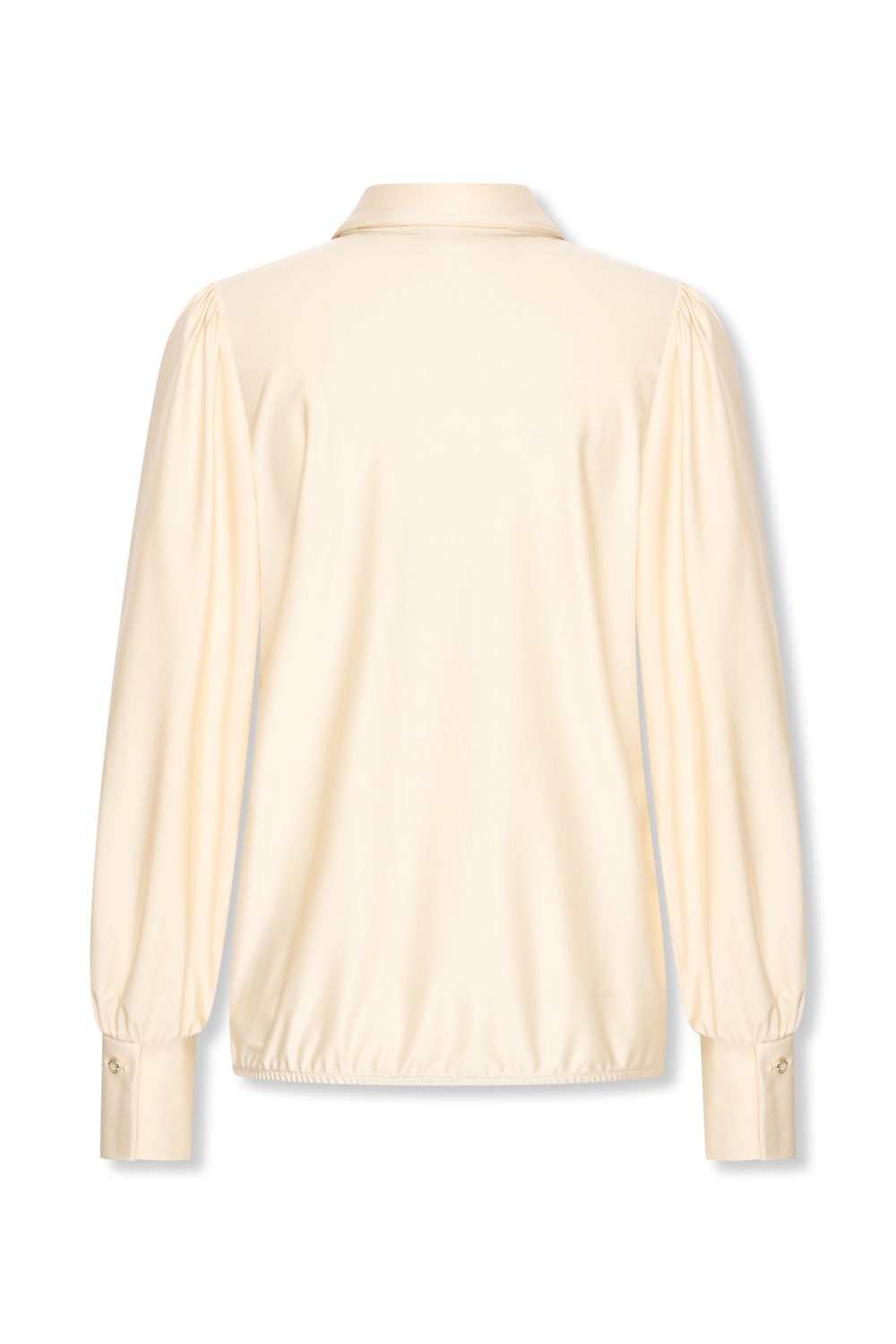 Helena Hart top Seda glans ecru