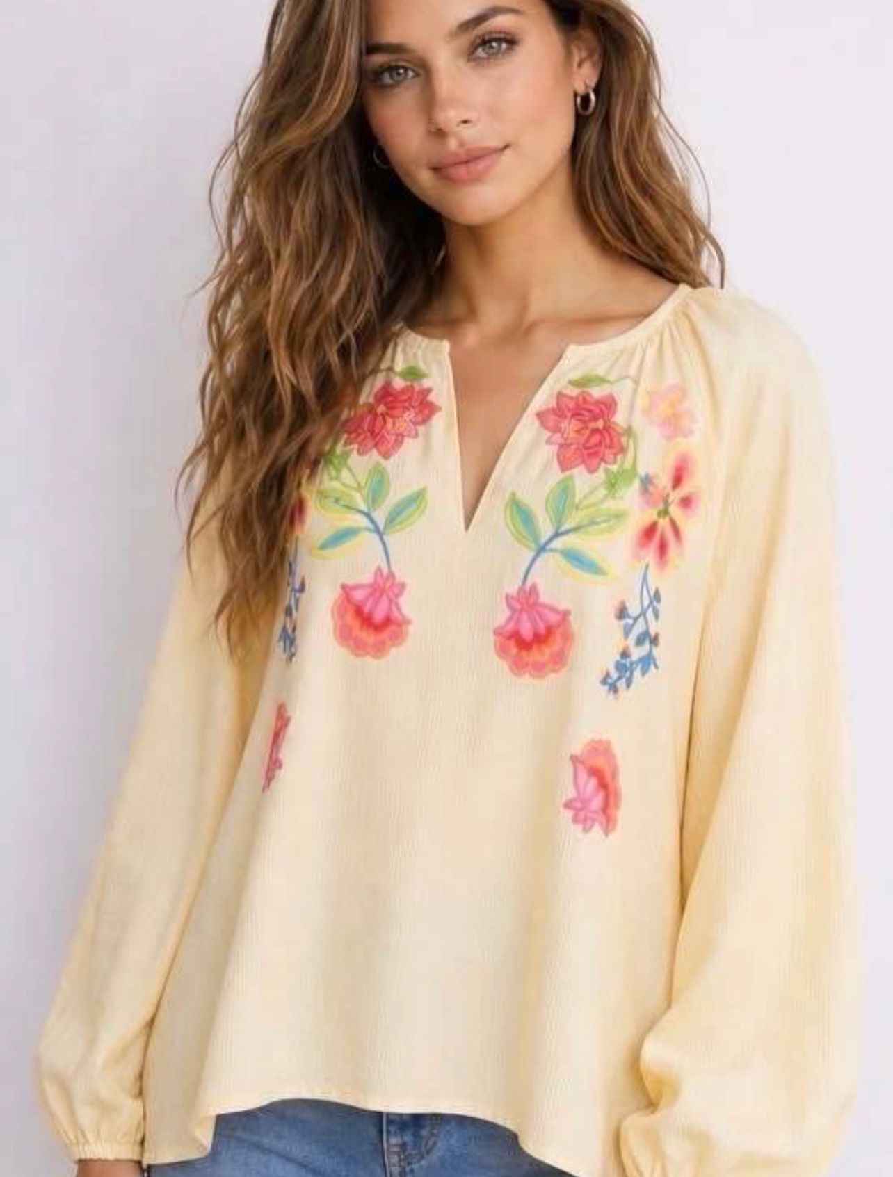 MVD Bloom Blouse Yellow