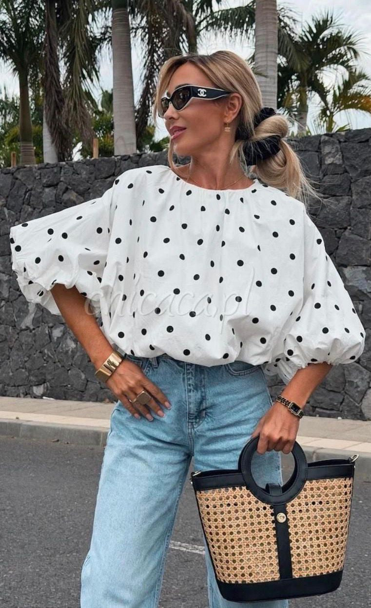 MVD Polka Dotted Blouse