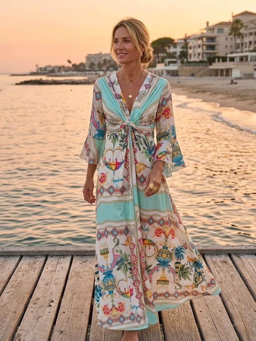 MVD Travel Dress Sunset Paradise