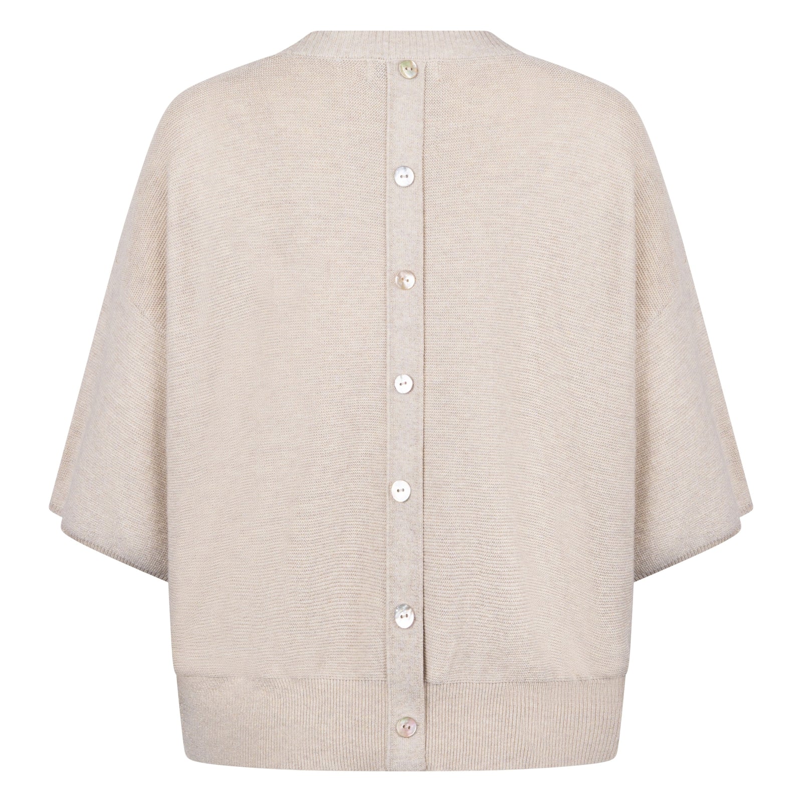Nukus Winnie Pullover Lurex Sand