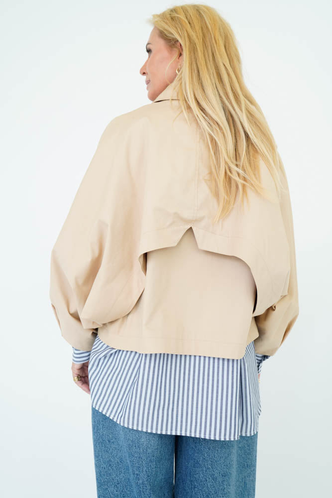 Est’Seven Zaina coat beige