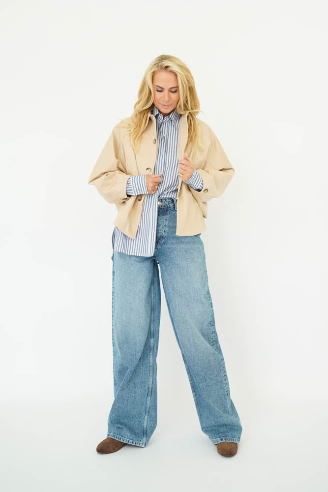 Est’Seven Zaina coat beige