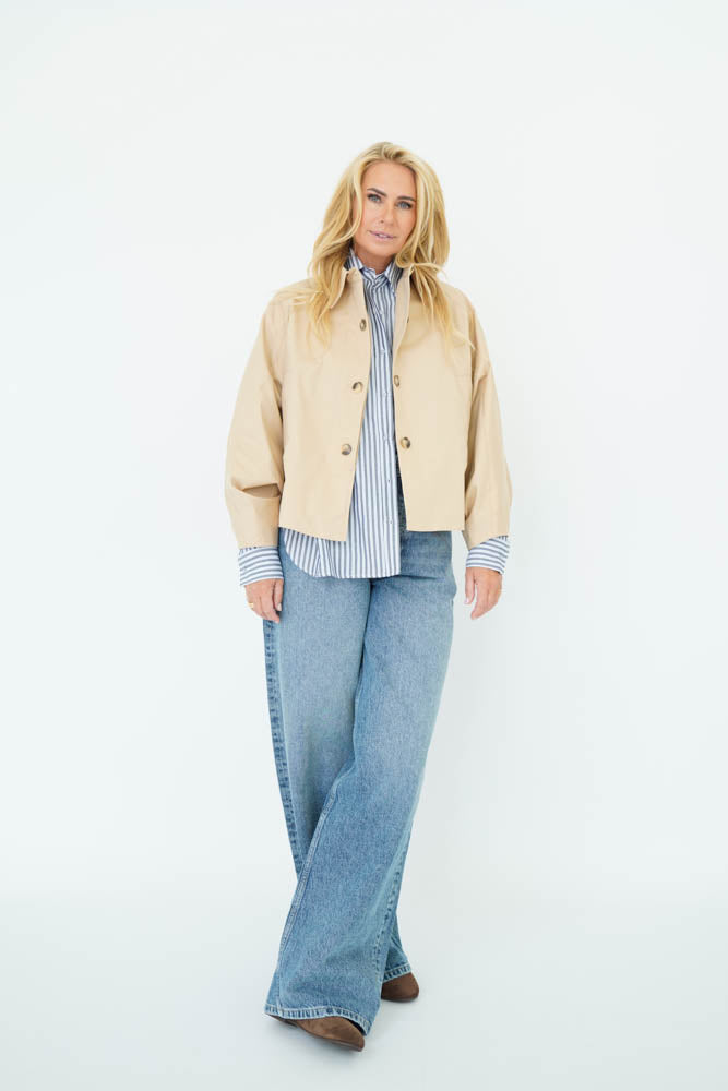 Est’Seven Zaina coat beige