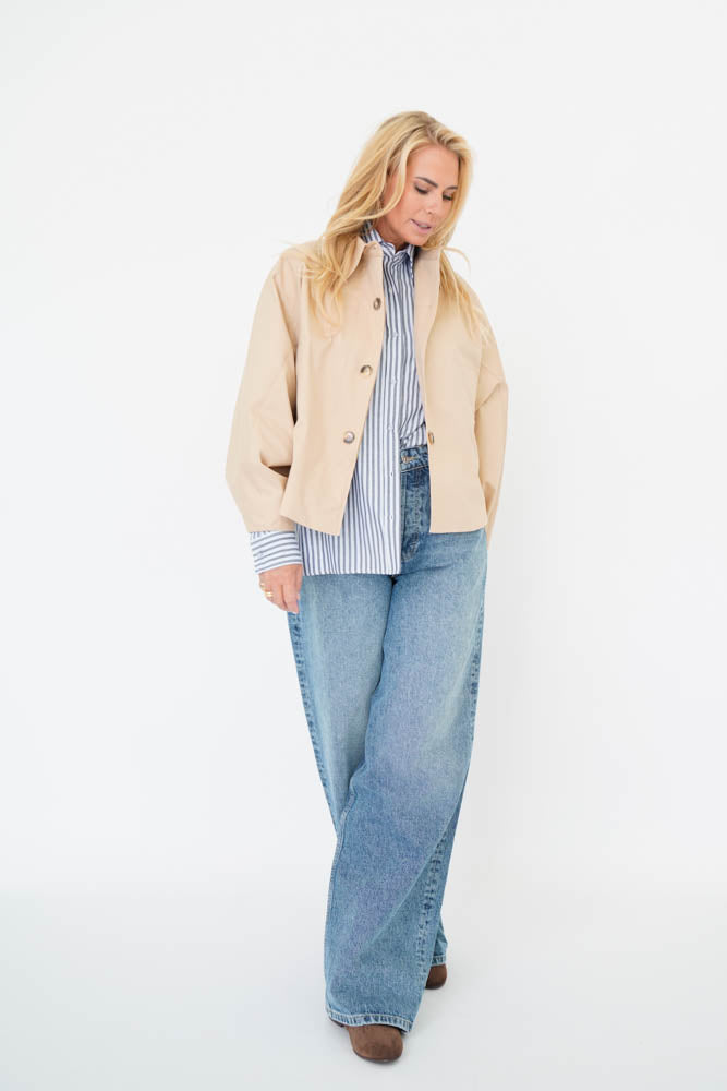 Est’Seven Zaina coat beige