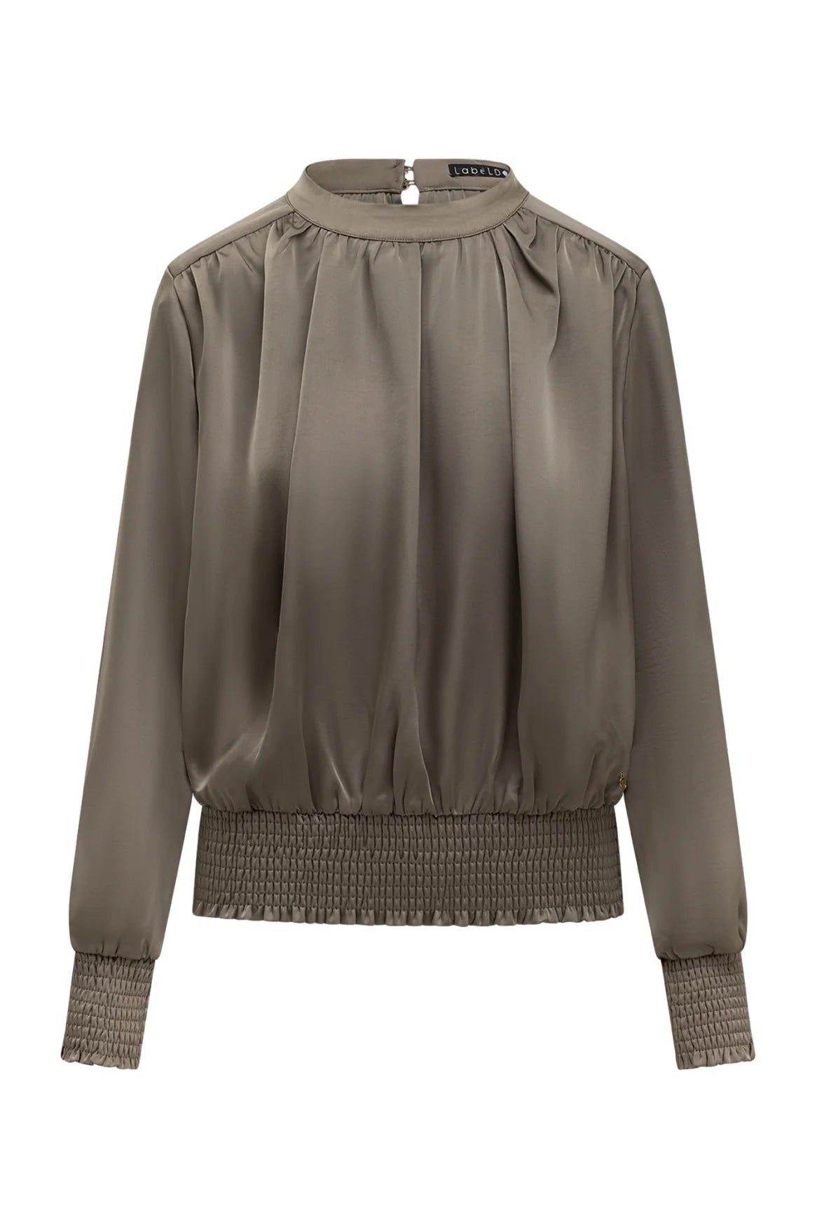 Label Dot Ailey Blouse Taupe
