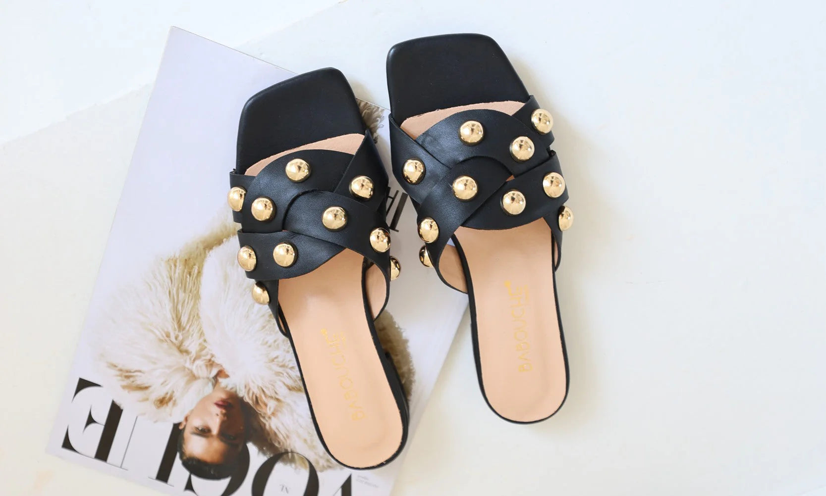 Babouche Sabien Black
